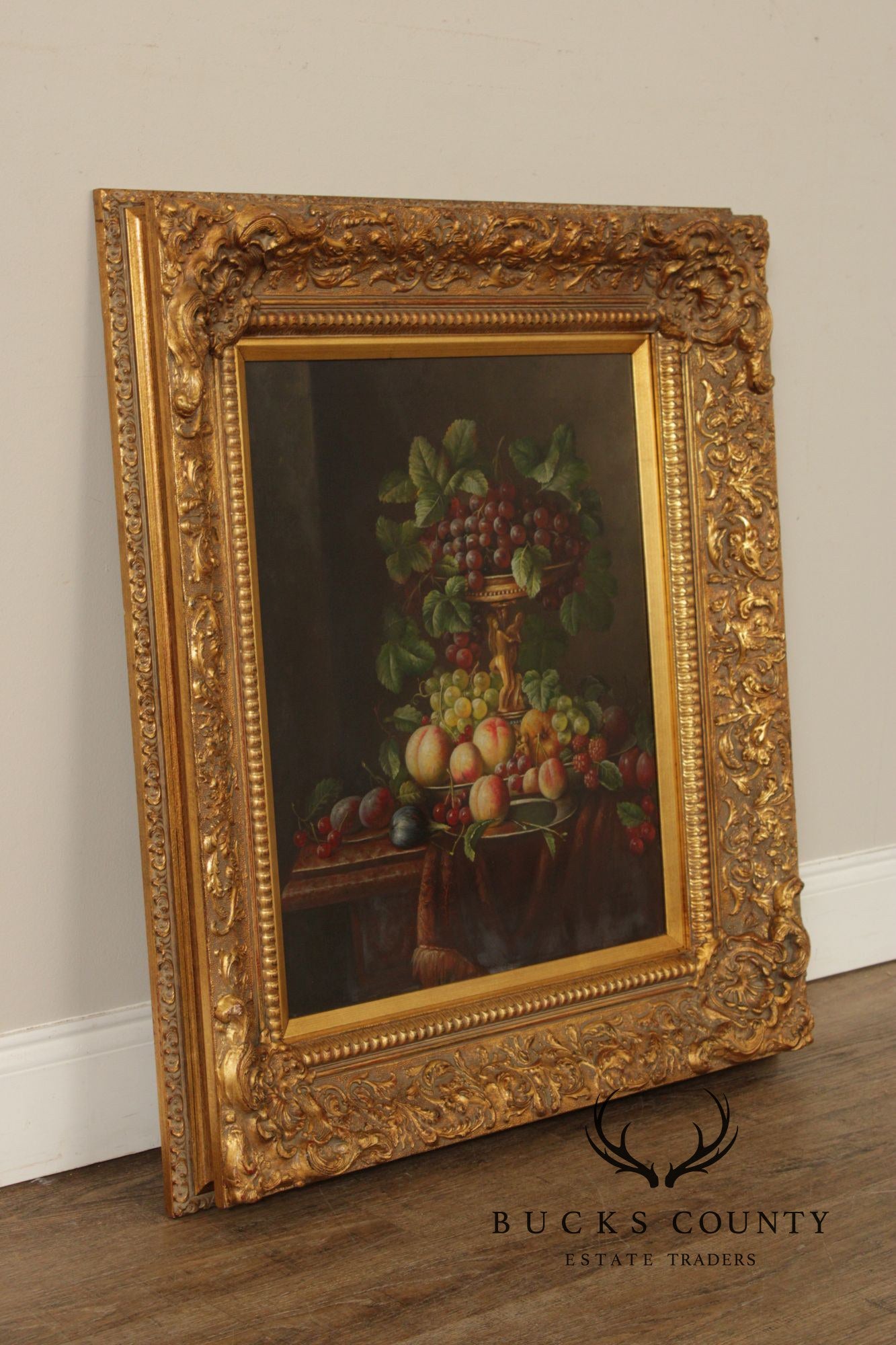 Artist Signed Fruit Still-Life Painting