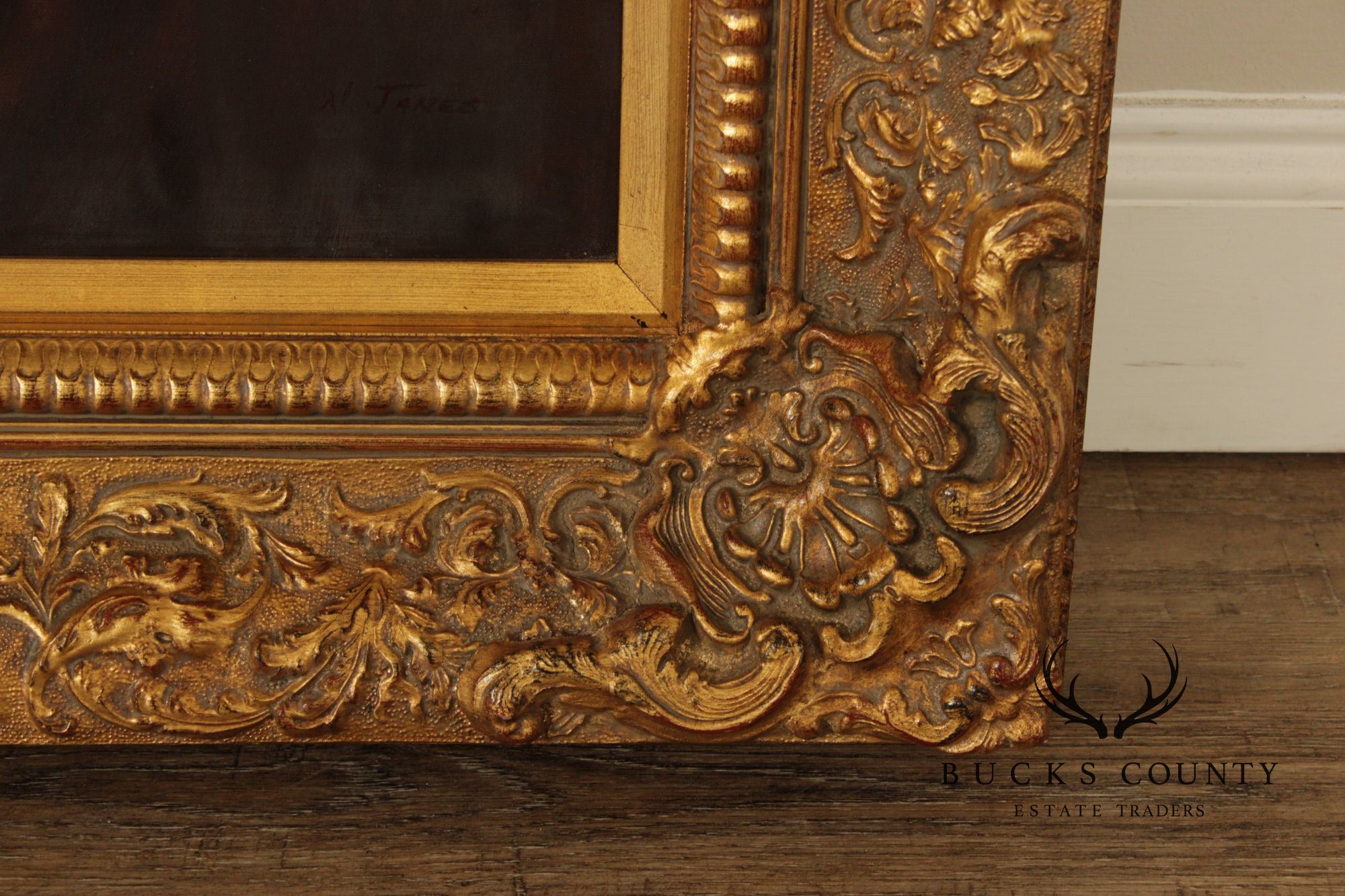 Artist Signed Fruit Still-Life Painting