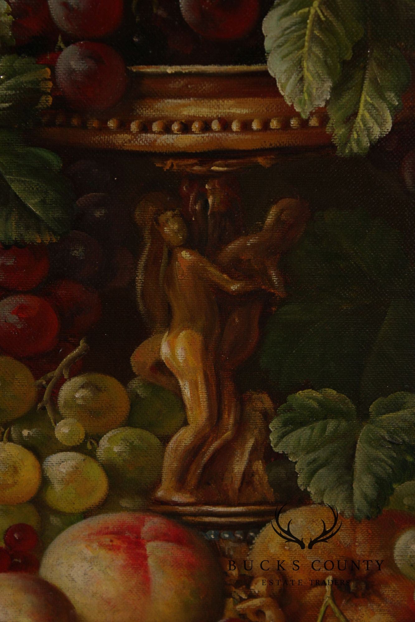 Artist Signed Fruit Still-Life Painting