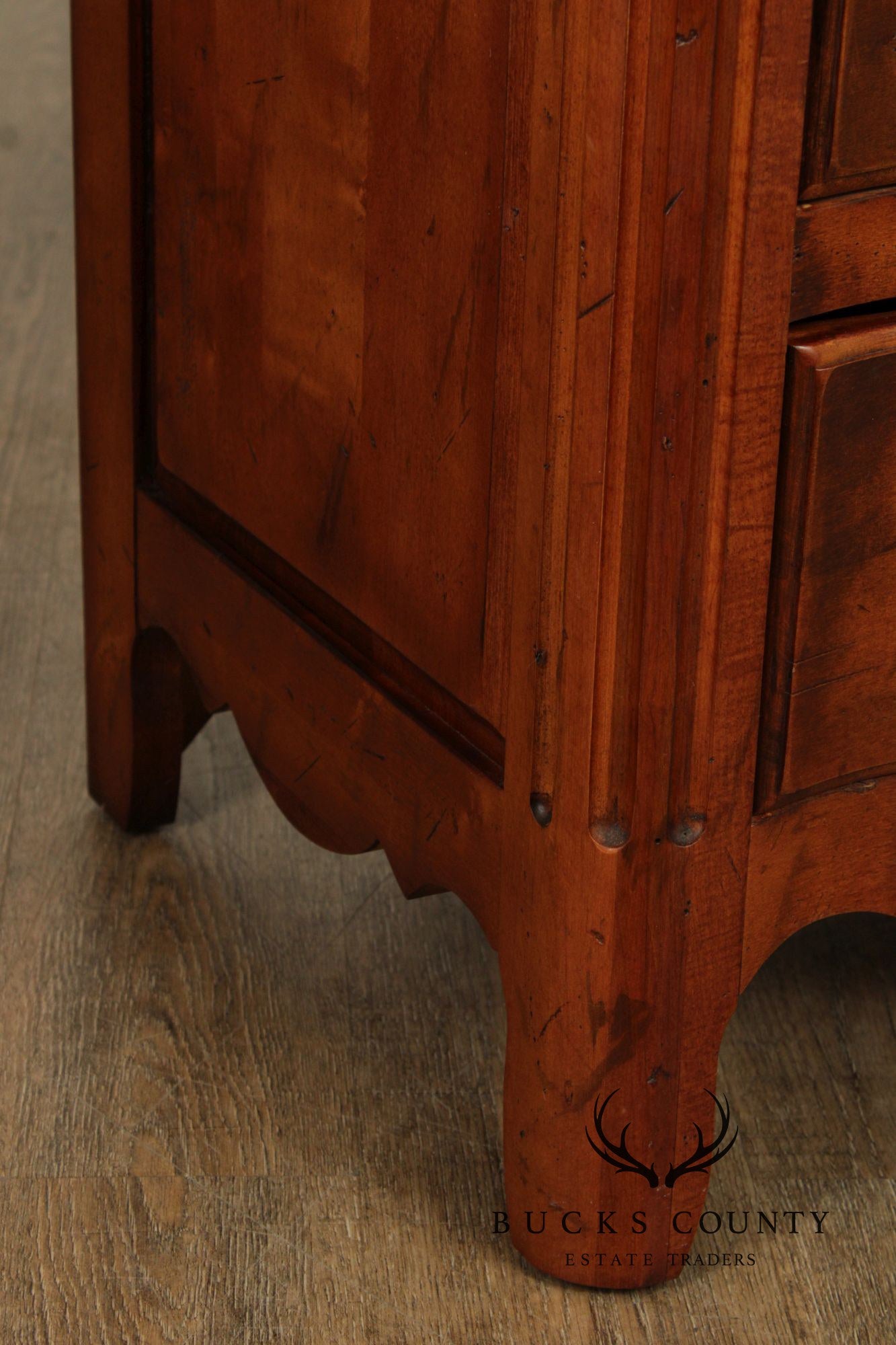 Century Furniture French Louis XV Style Marble Top 'Bordeaux' Dresser