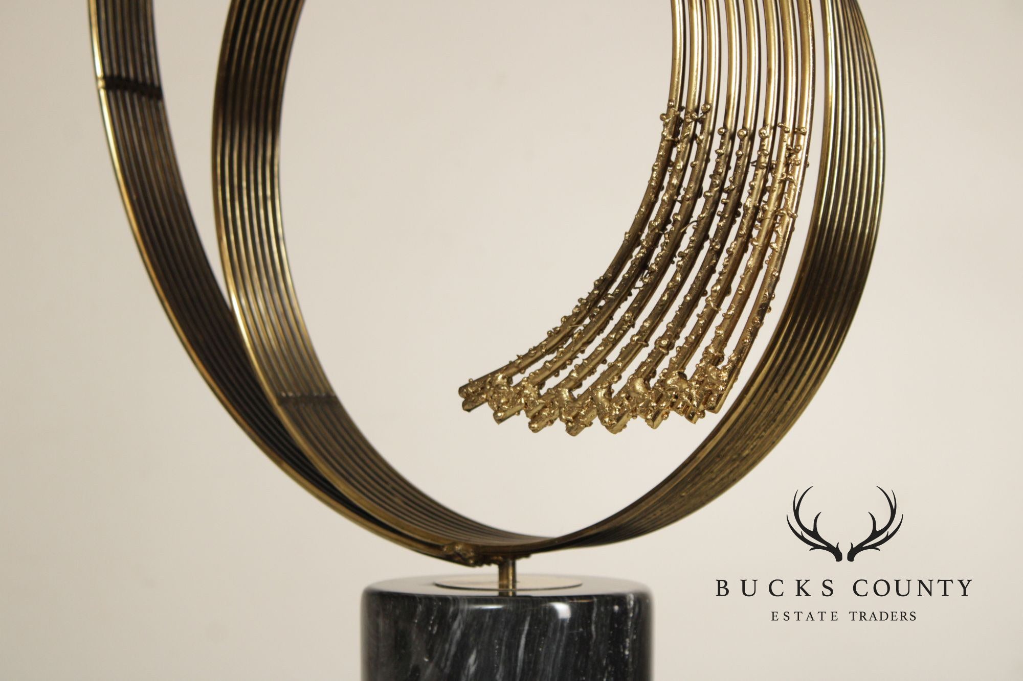 Curtis Jere Modernist Flowing Waves Sculpture