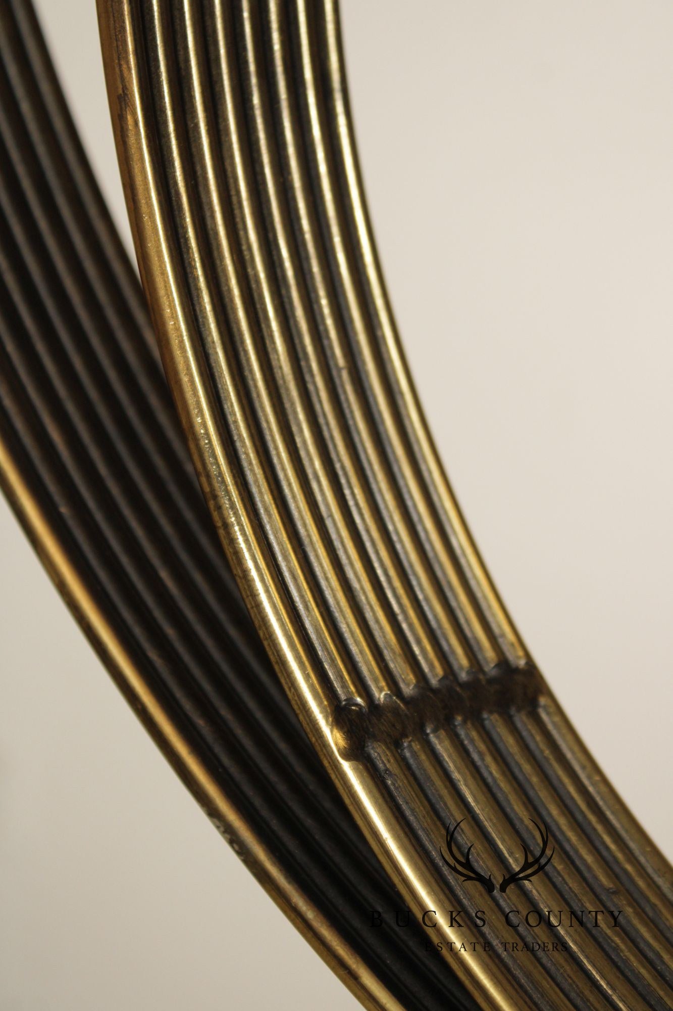 Curtis Jere Modernist Flowing Waves Sculpture