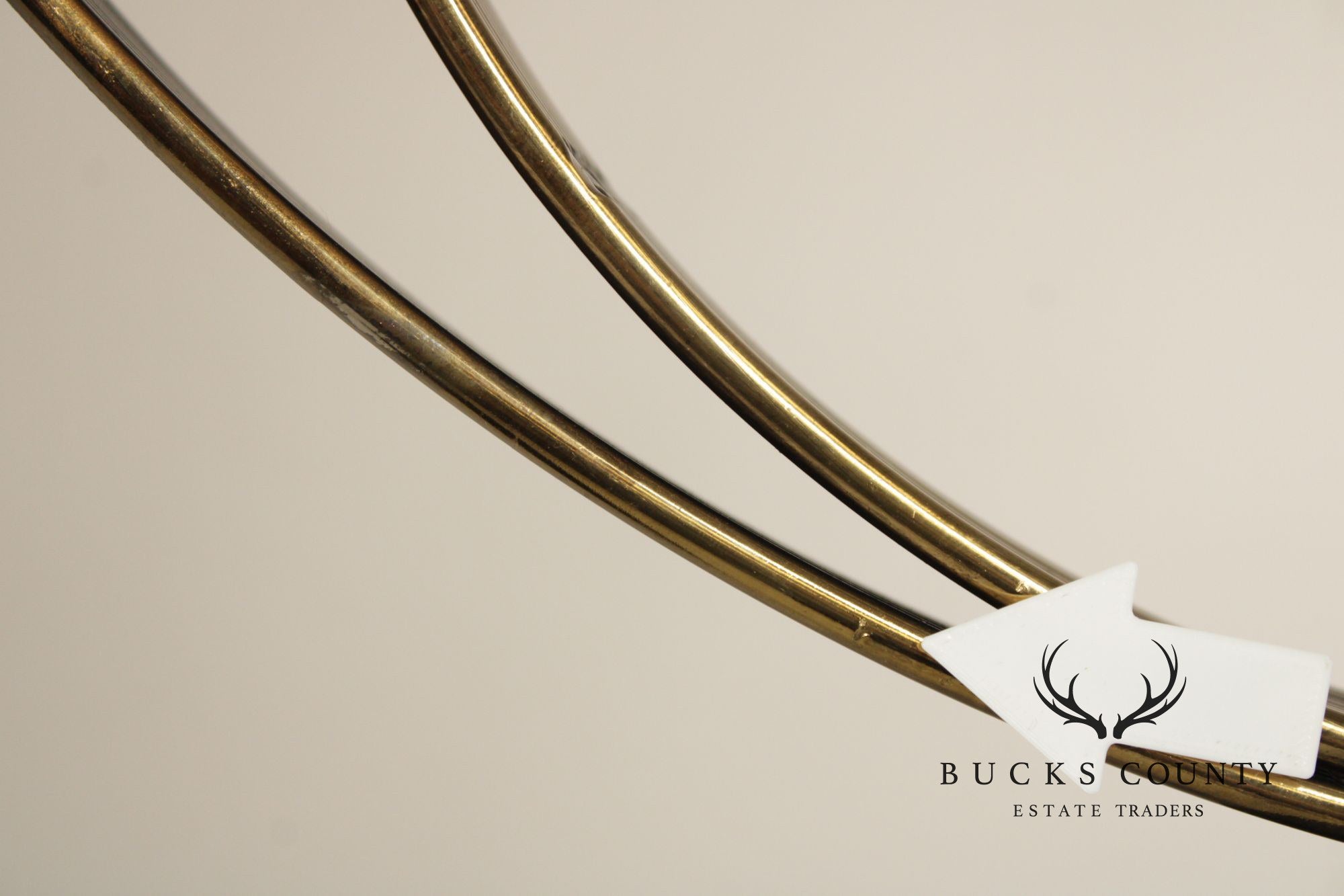 Curtis Jere Modernist Flowing Waves Sculpture