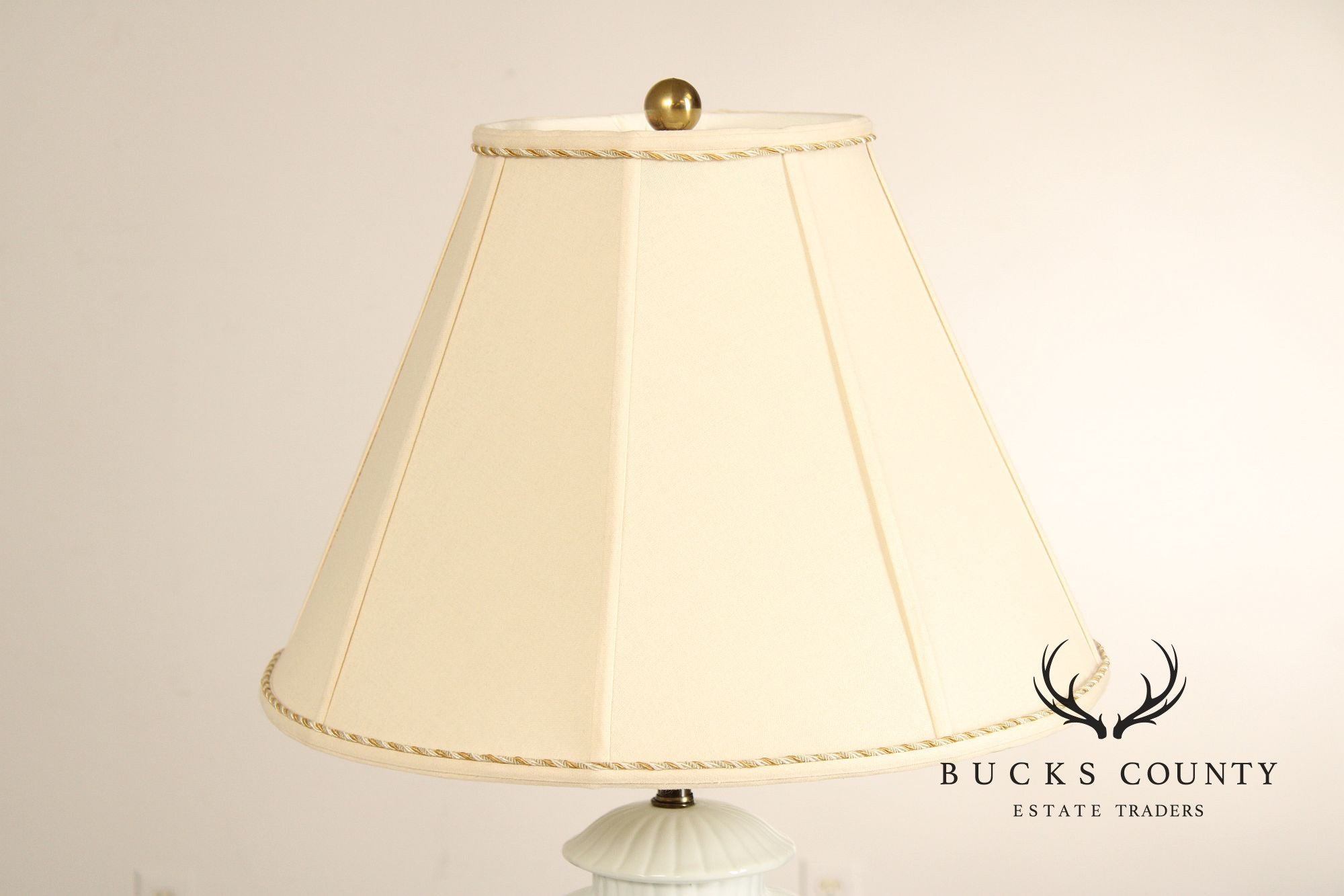 Pair of Urn Form Porcelain Table Lamps