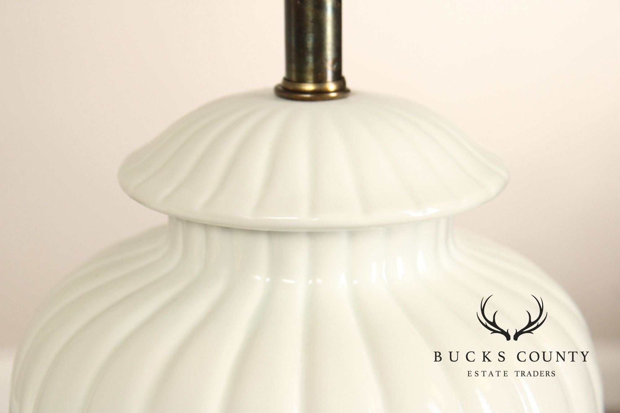 Pair of Urn Form Porcelain Table Lamps