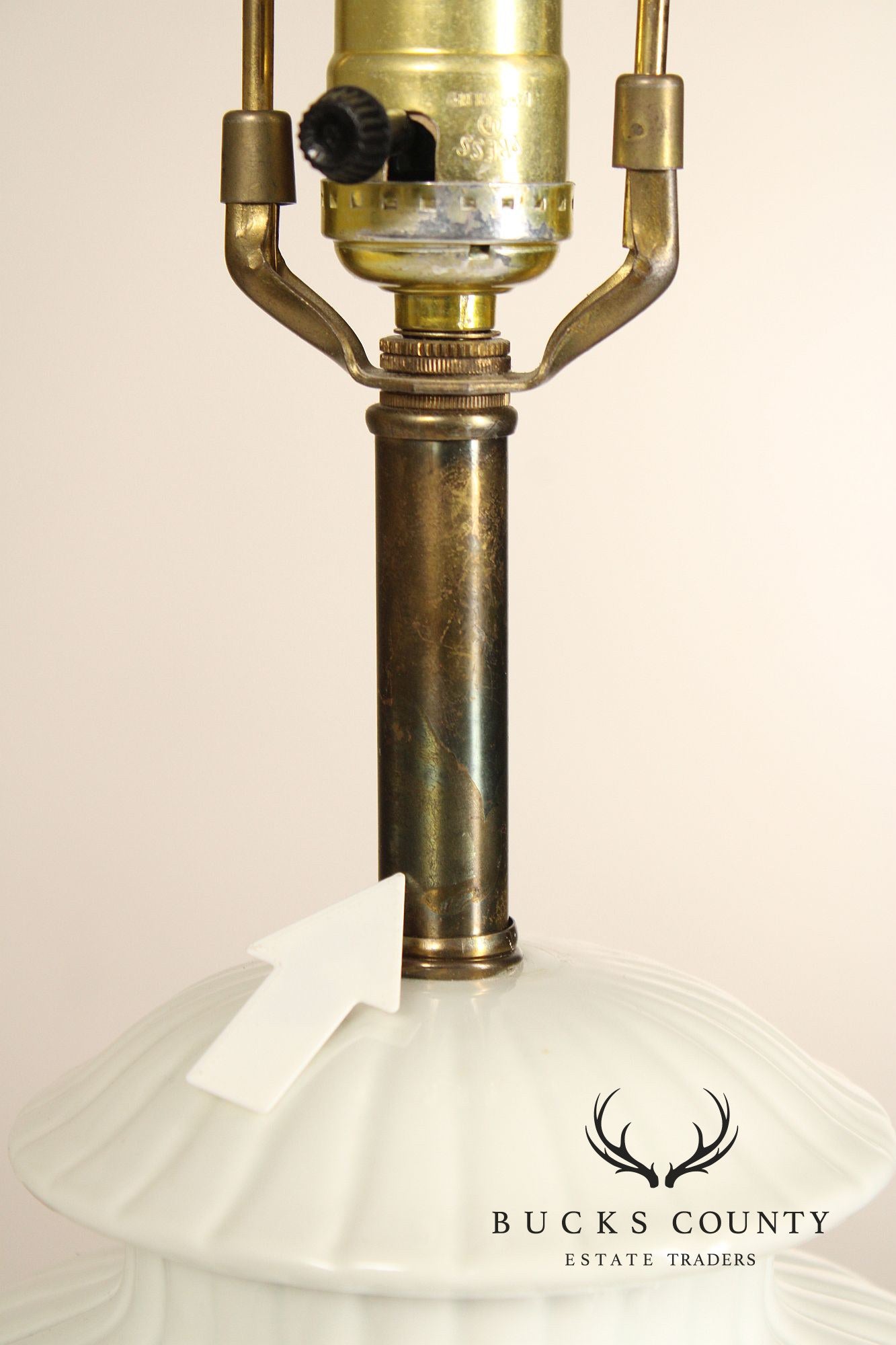Pair of Urn Form Porcelain Table Lamps