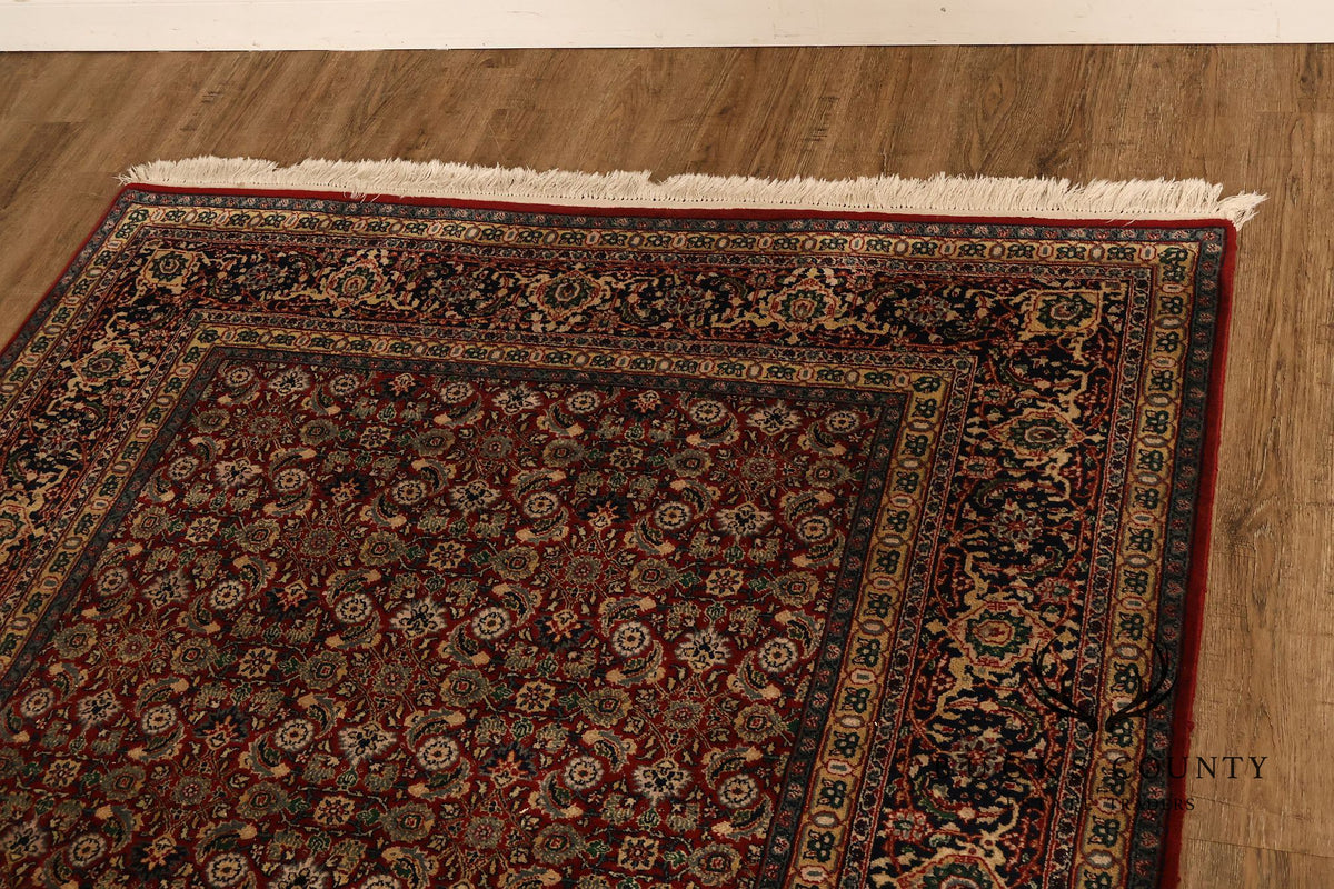 Persian Style Hand Knotted Wool Area Rug