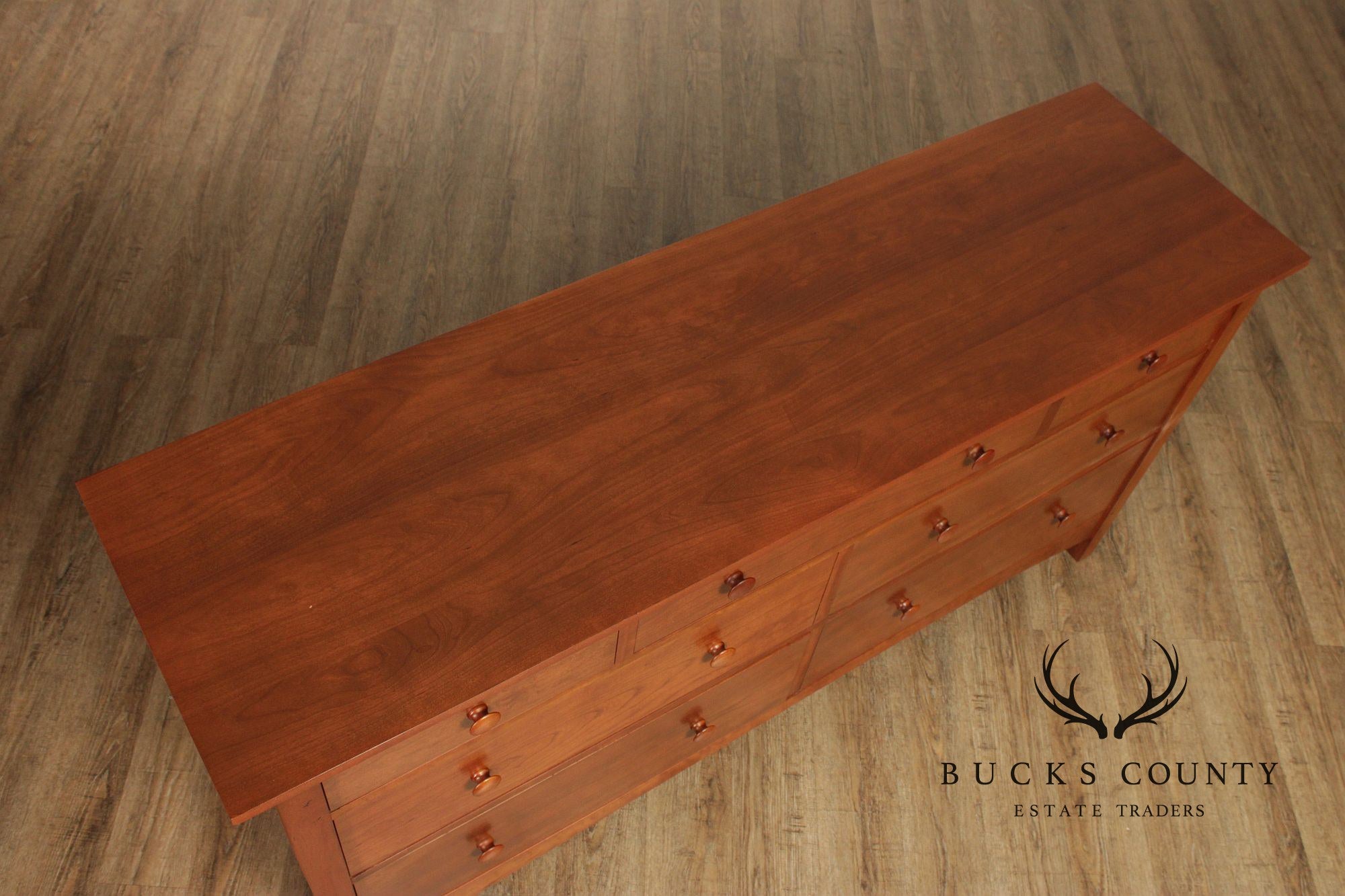 Stickley Mission Collection Cherry Seven Drawer Dresser