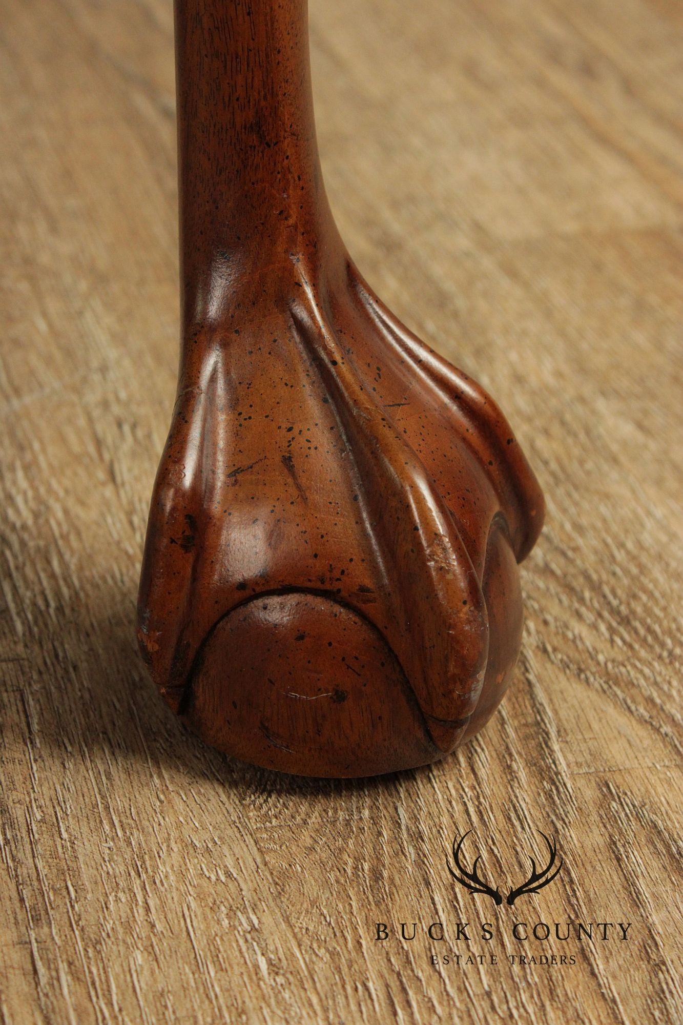 Henredon Rittenhouse Square Chippendale Style Mahogany Dining Table With Ball & Claw Feet