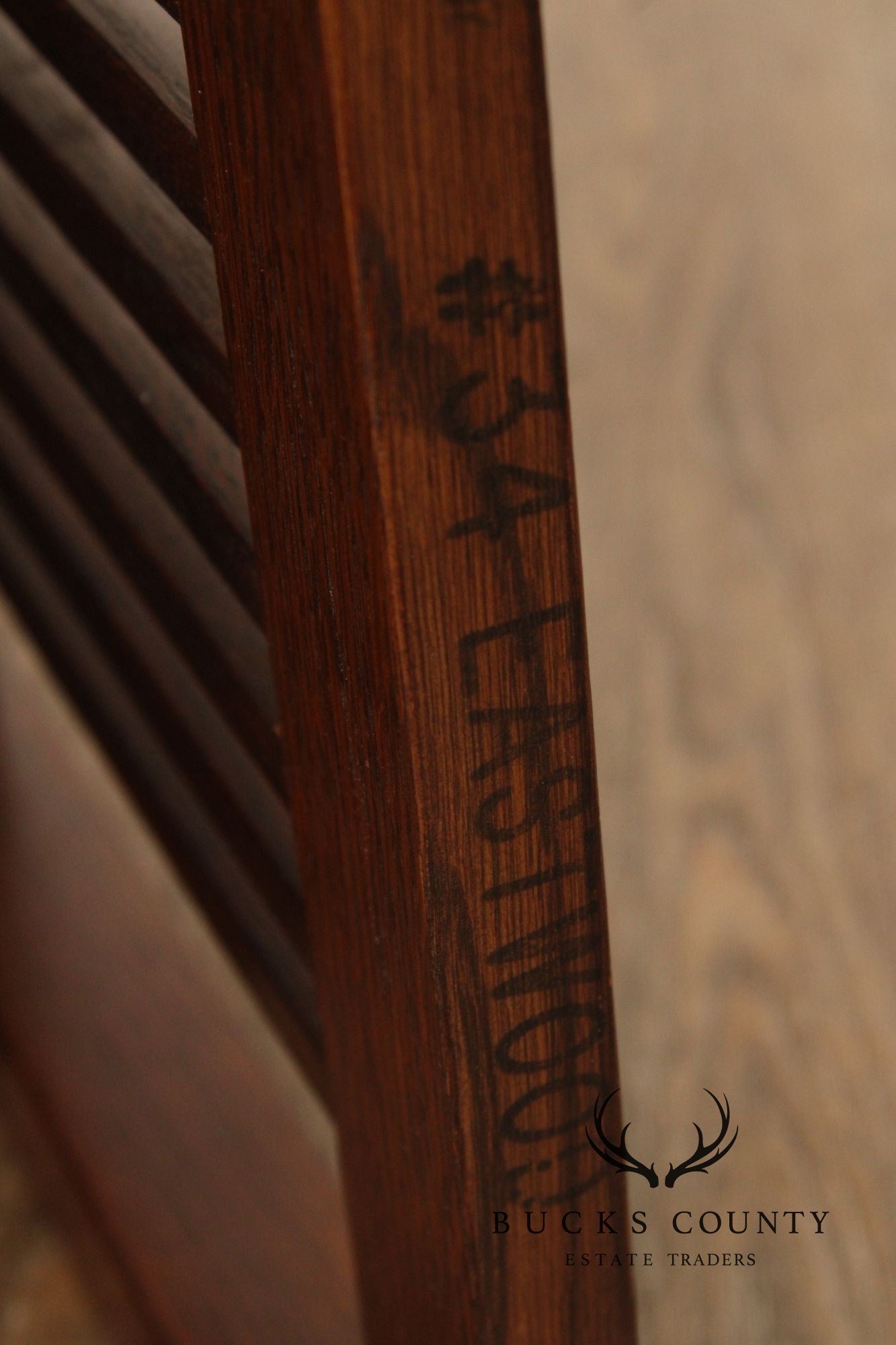 Stickley Mission Collection Oak Bench