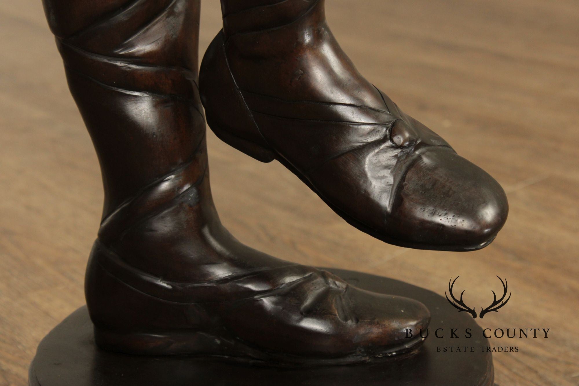 August Moreau Large Patinated Bronze Statue of a Musician