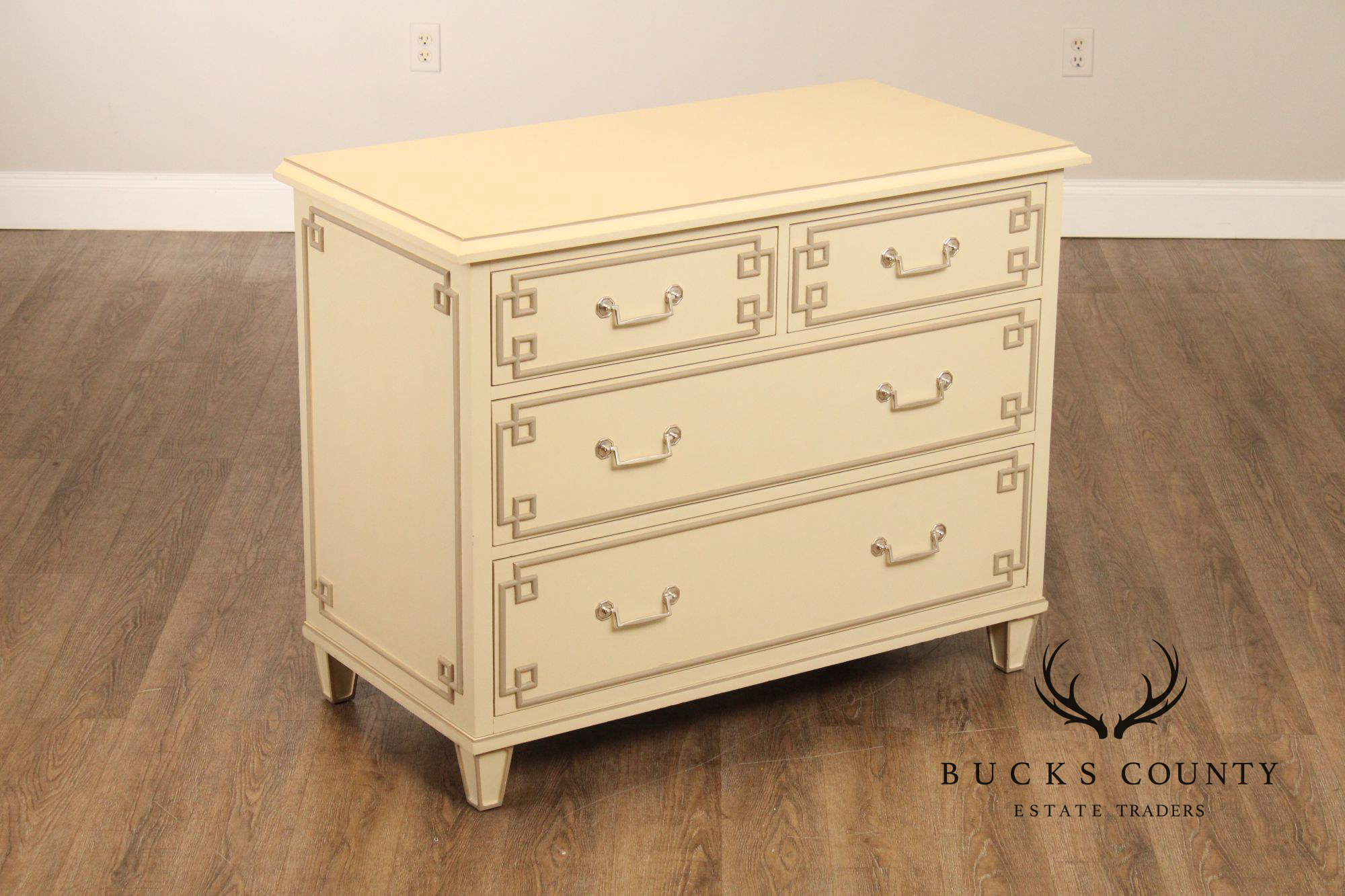 Hickory Chair Historical James River Plantation Painted Chest of Drawers