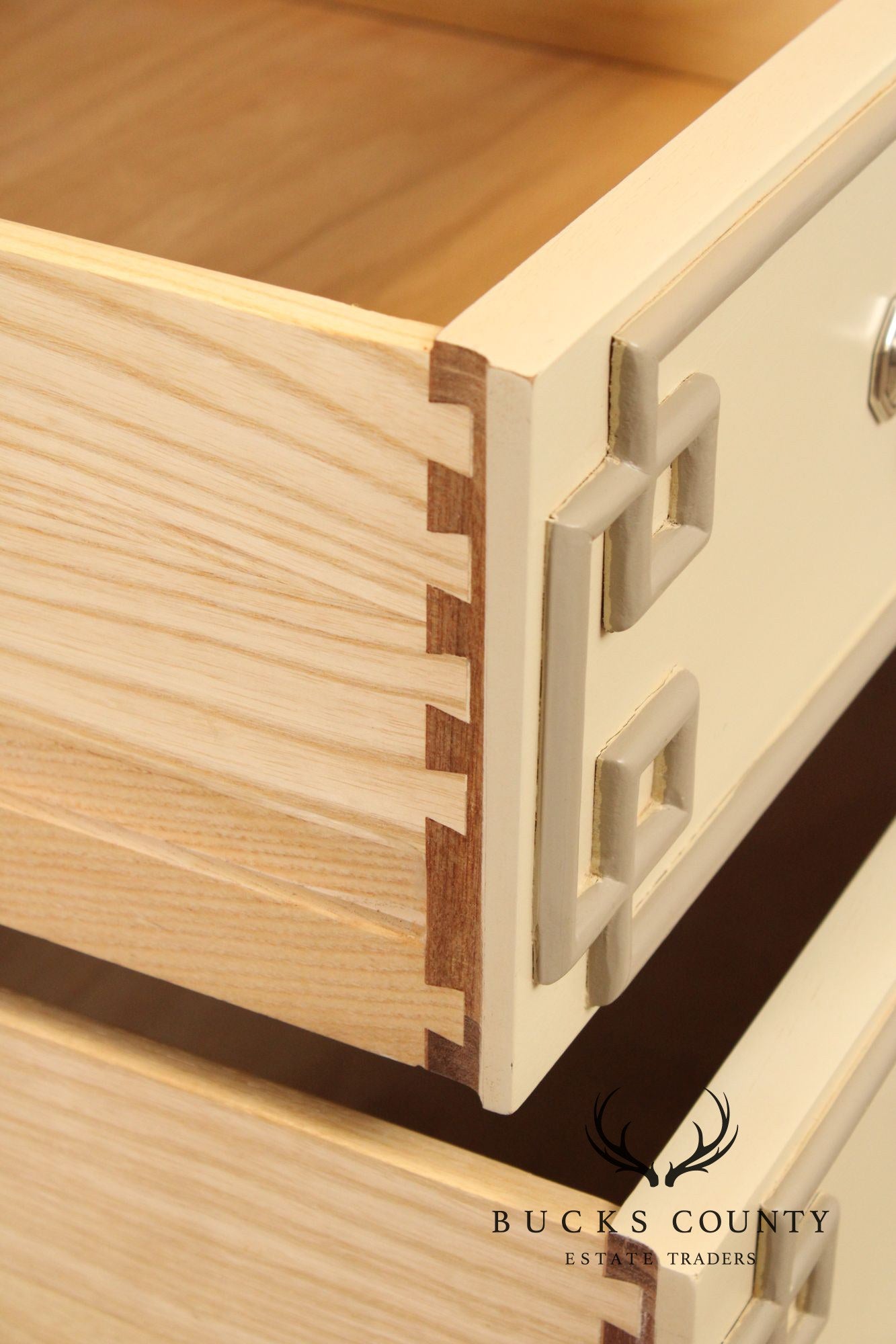 Hickory Chair Historical James River Plantation Painted Chest of Drawers