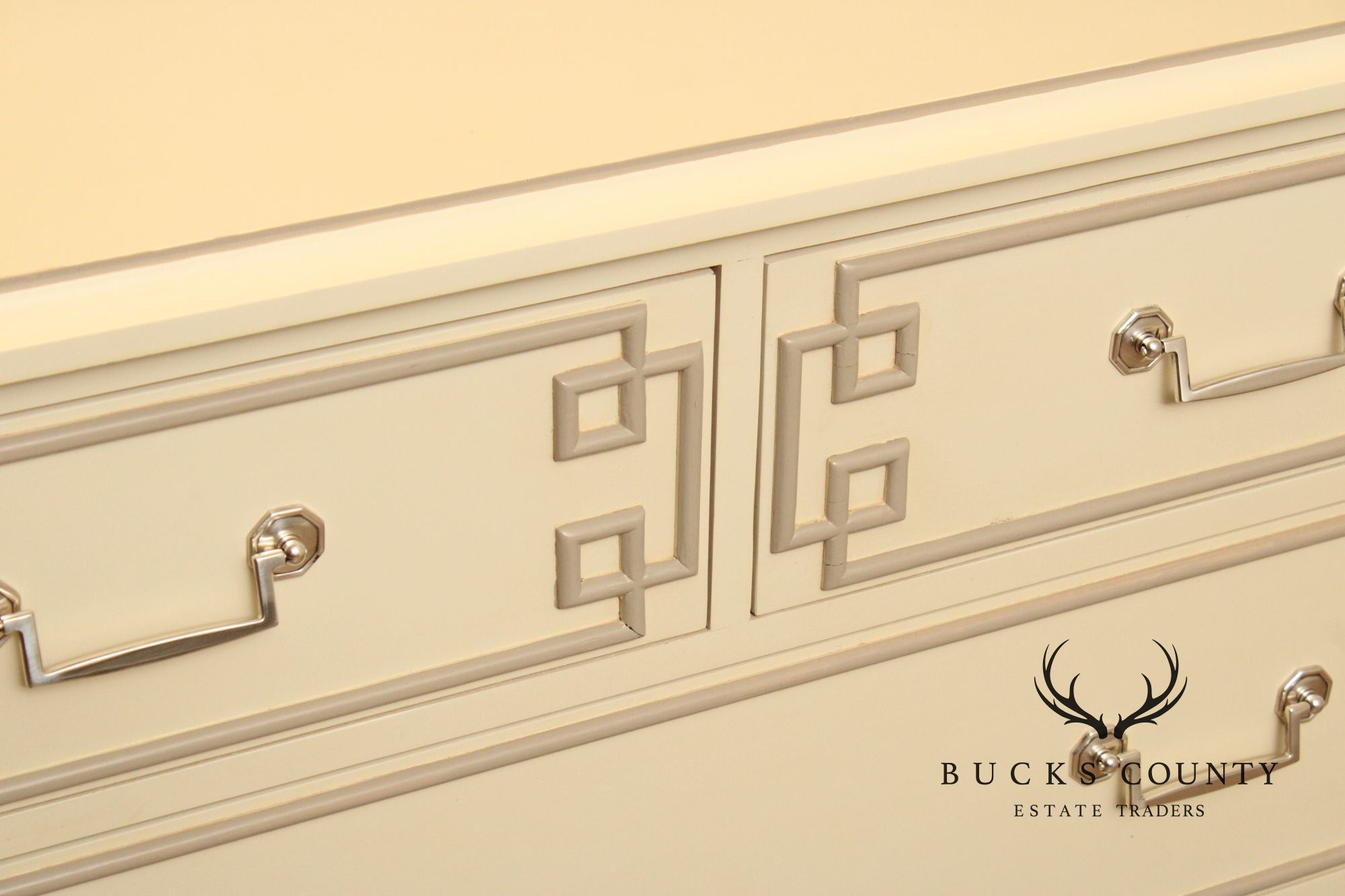 Hickory Chair Historical James River Plantation Painted Chest of Drawers