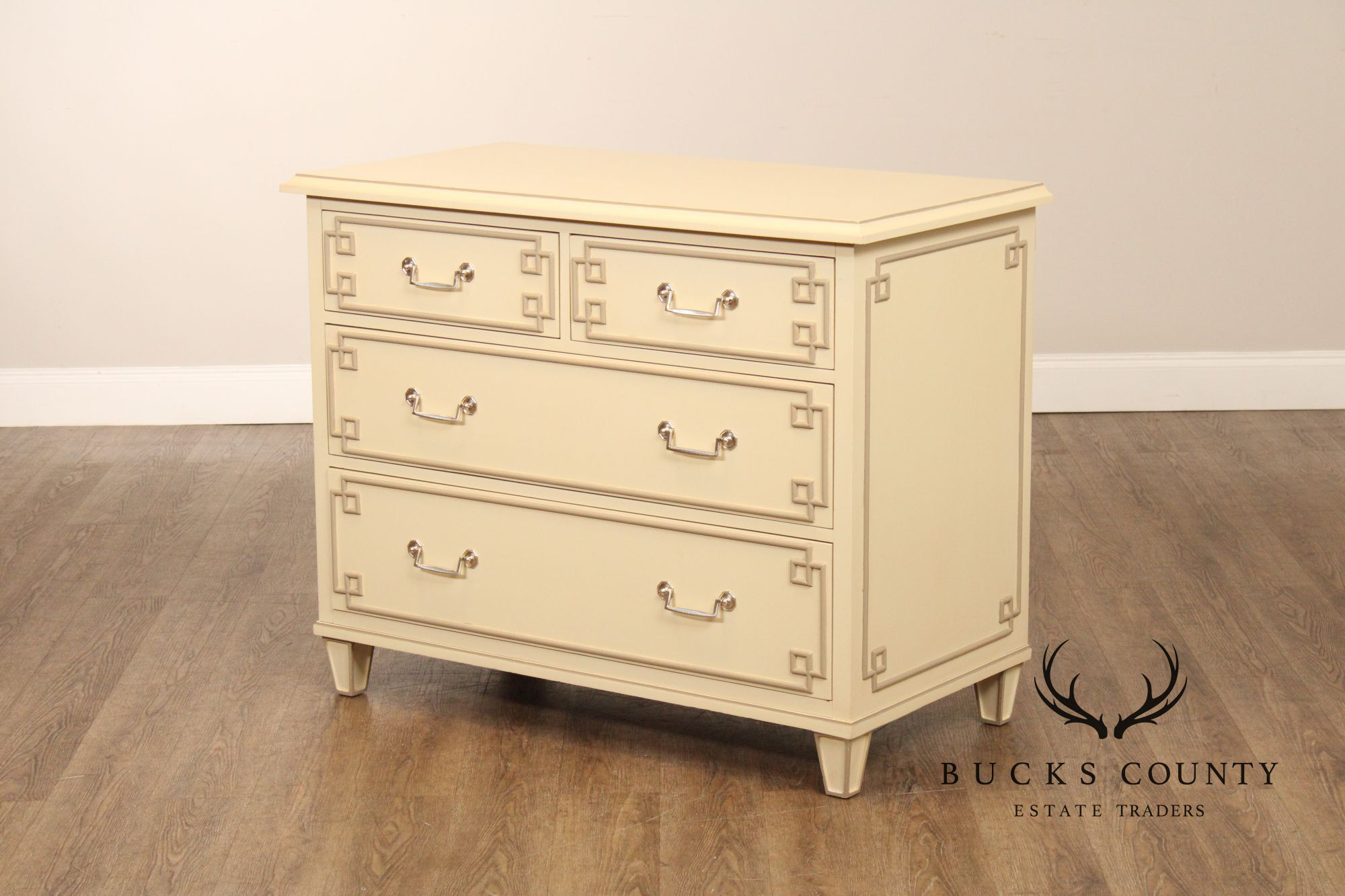 Hickory Chair Historical James River Plantation Painted Chest of Drawers