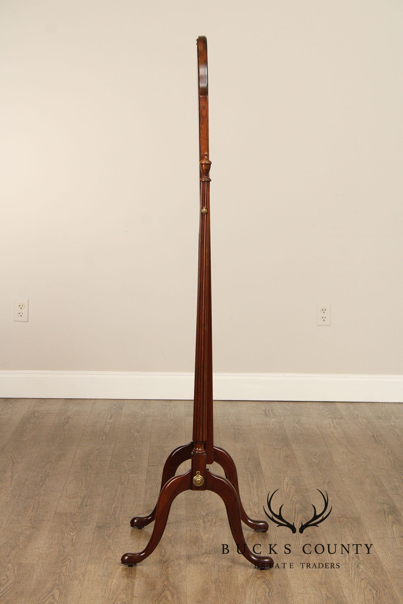 Ethan Allen 'Georgian Court' Cherry Cheval Mirror