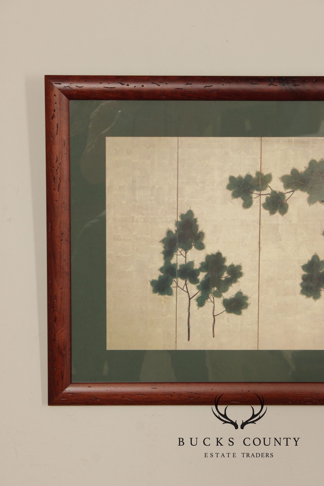 Suzuki Kiitsu Vintage Japanese Print, 'Hinoki Cypress Tree'