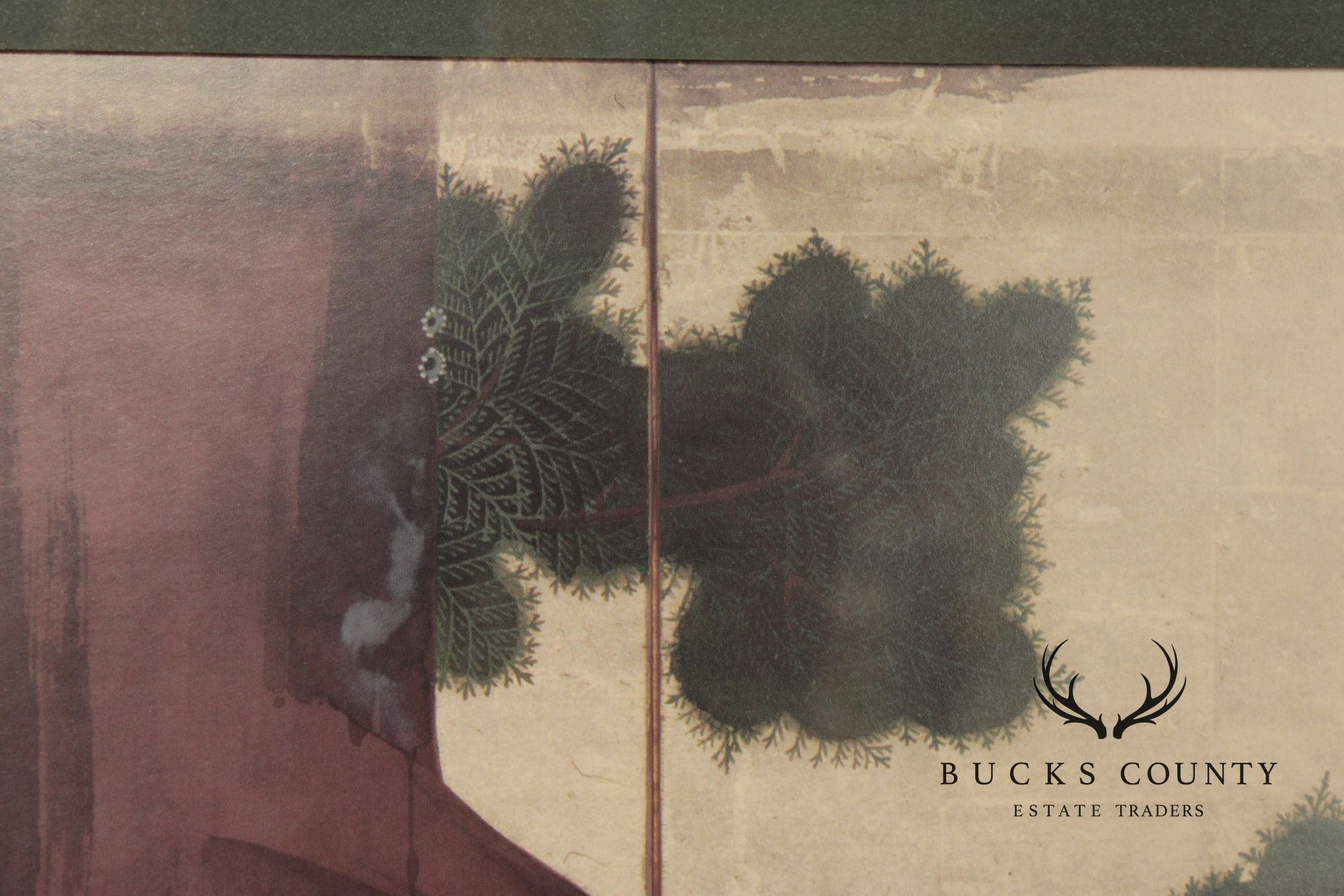 Suzuki Kiitsu Vintage Japanese Print, 'Hinoki Cypress Tree'