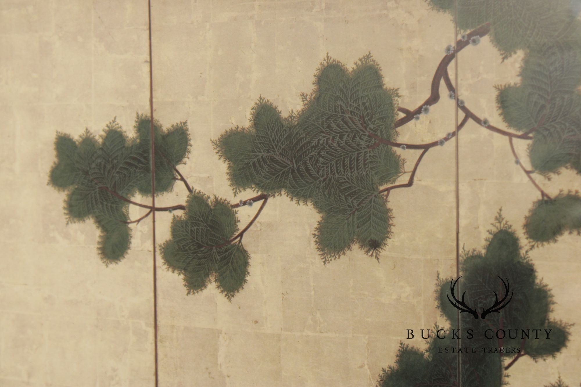 Suzuki Kiitsu Vintage Japanese Print, 'Hinoki Cypress Tree'