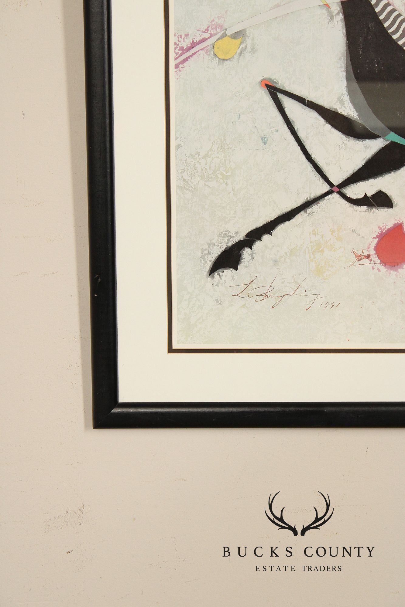 Li Zhong Liang Contemporary Print, Cave Painting