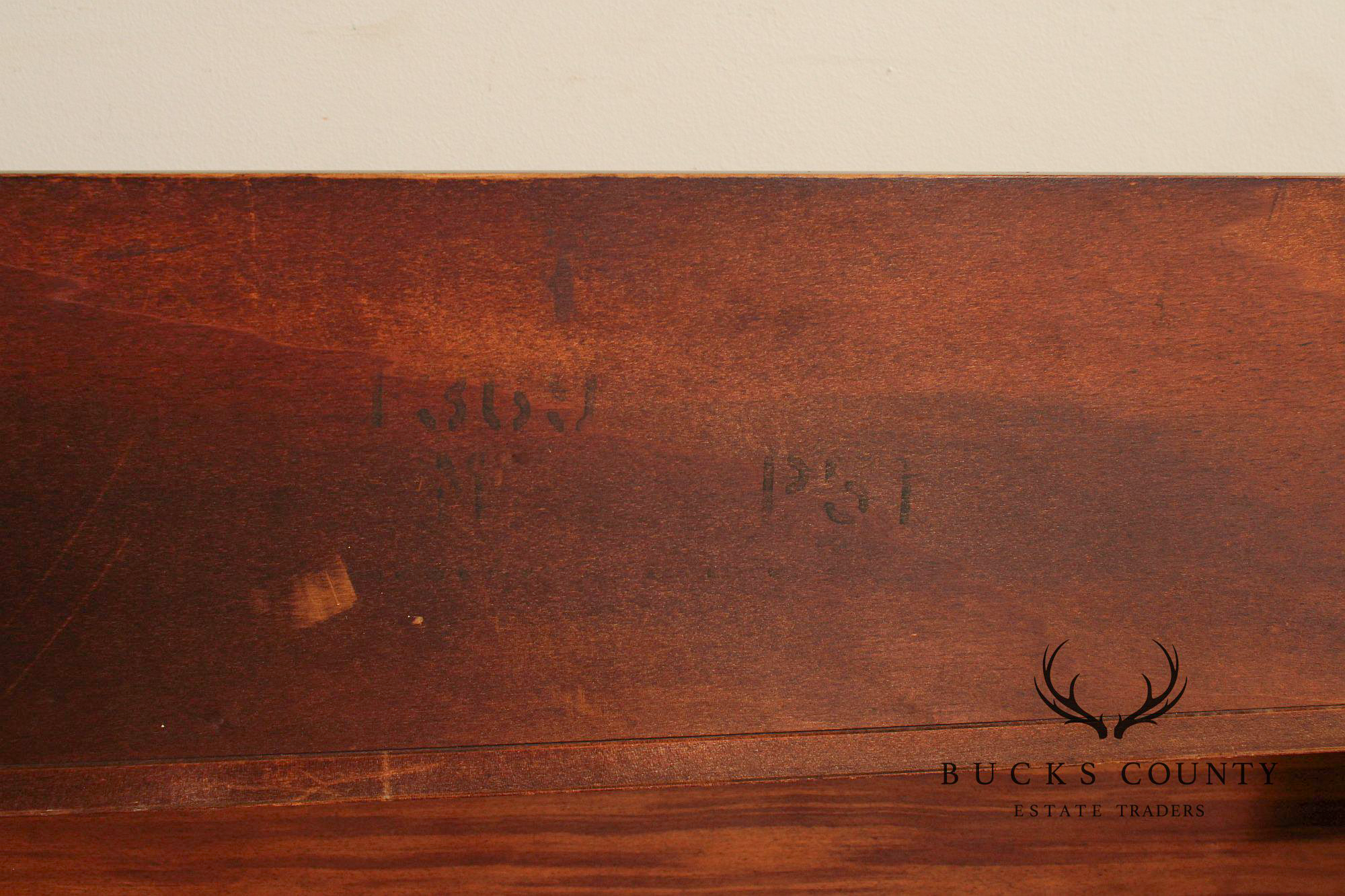 Mid Century Modern Walnut Extended Headboard