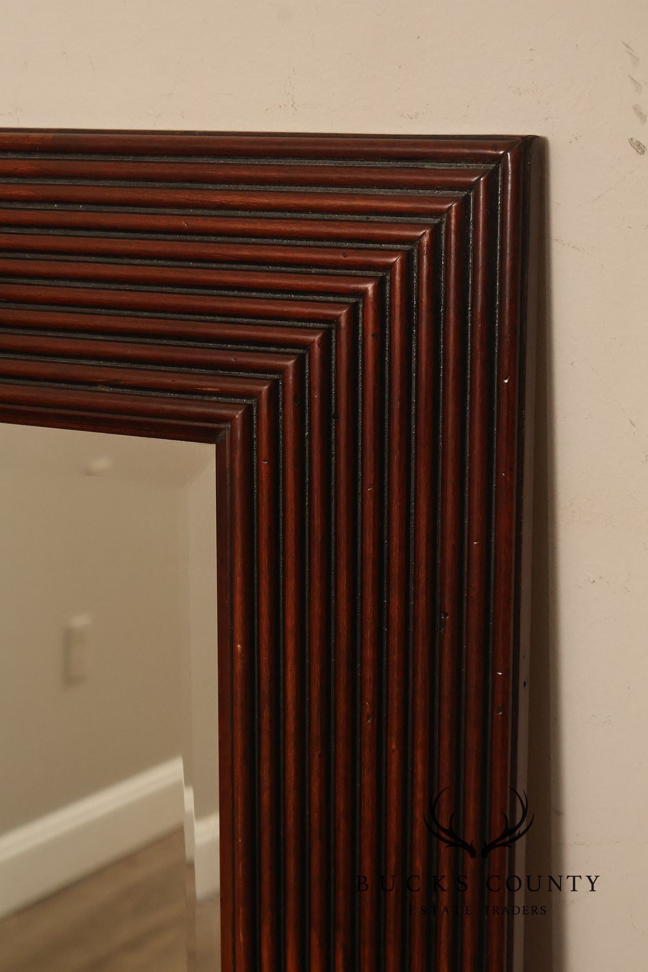 Ethan Allen 'British Classics' Reeded Frame Wall Mirror
