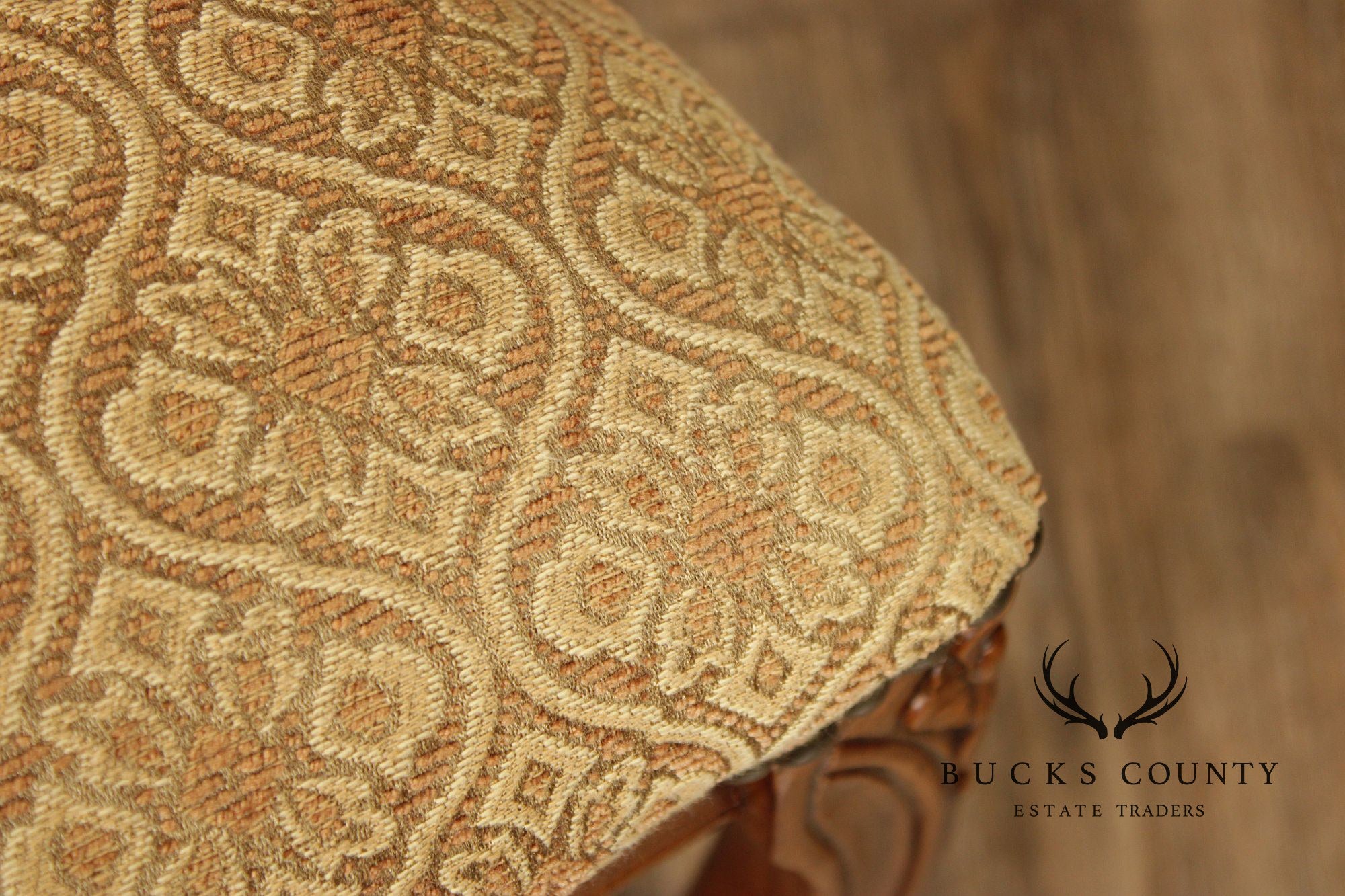 French Louis XV Style Pair of Fauteuil Armchairs