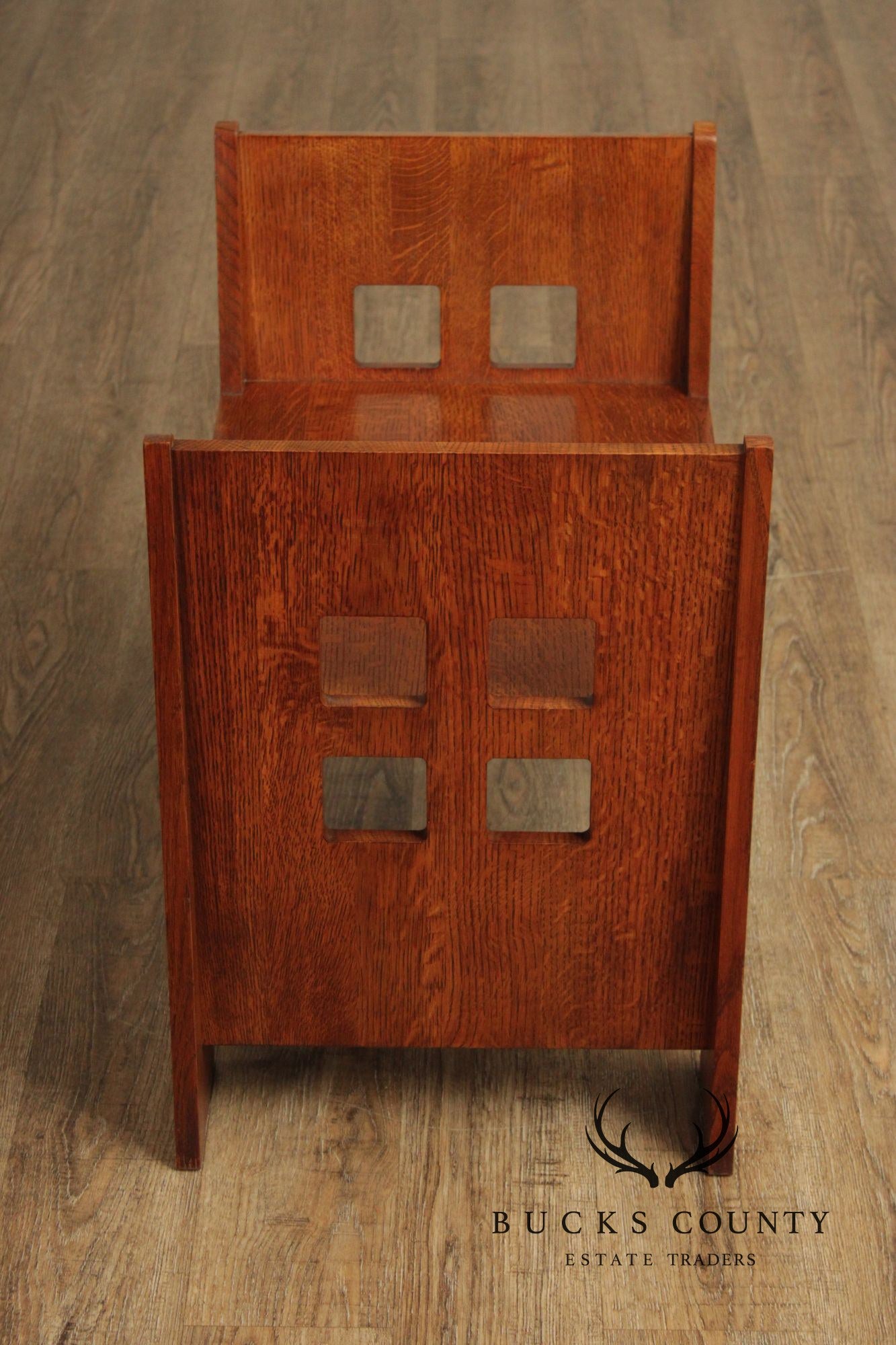 Stickley Mission Collection Oak Limbert Cafe Bench