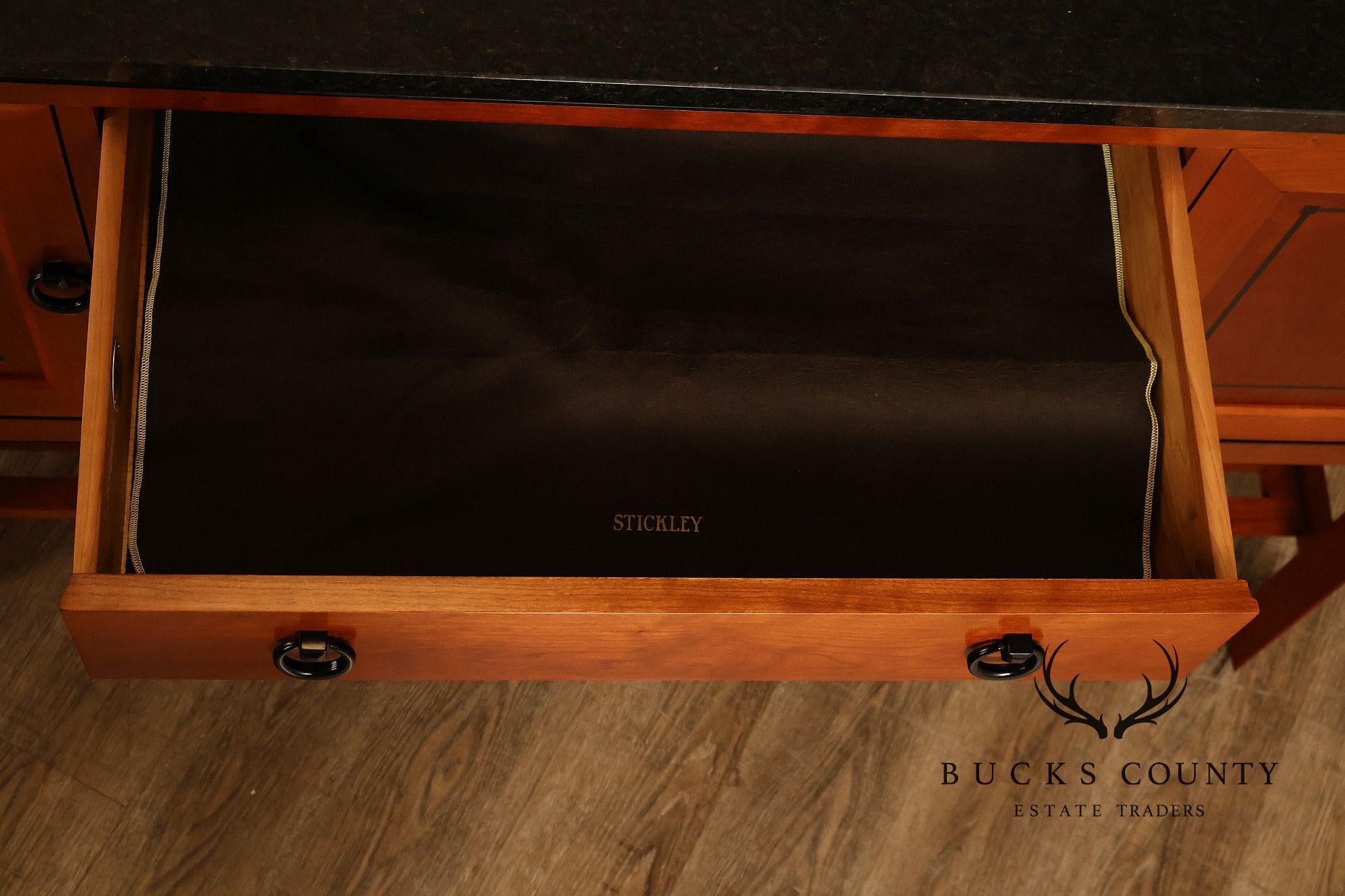 Stickley 21st Century Collection Granite Top Cherry Sideboard
