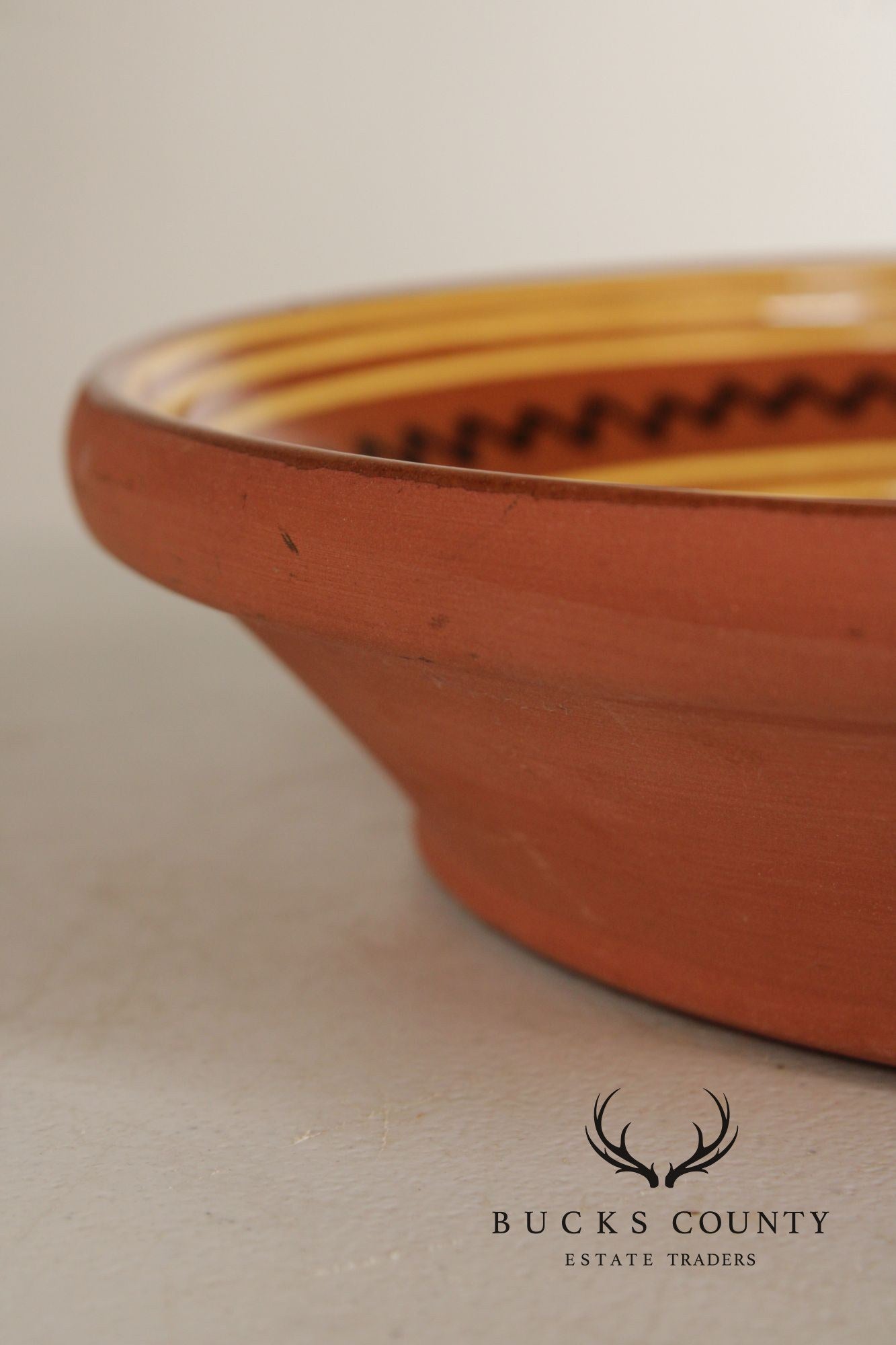 Breininger Pottery Pennsylvania Dutch Redware Charger