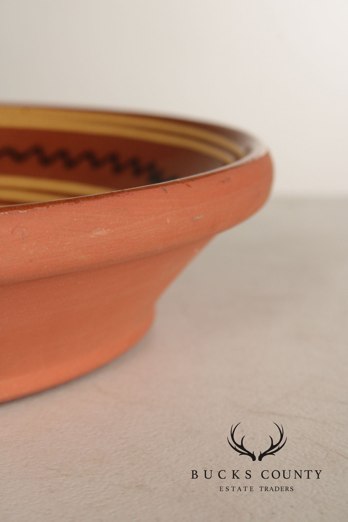 Breininger Pottery Pennsylvania Dutch Redware Charger