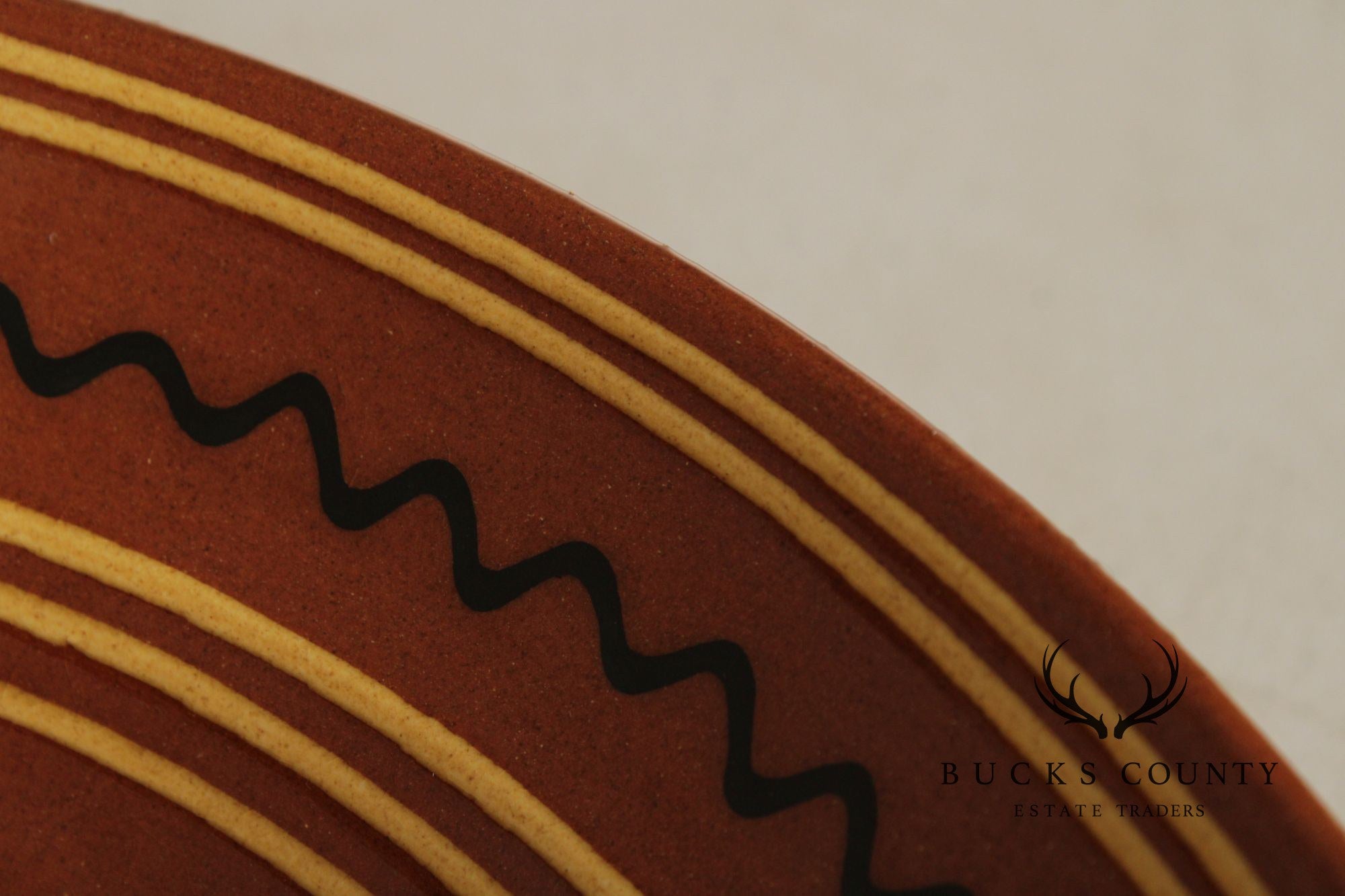 Breininger Pottery Pennsylvania Dutch Redware Charger