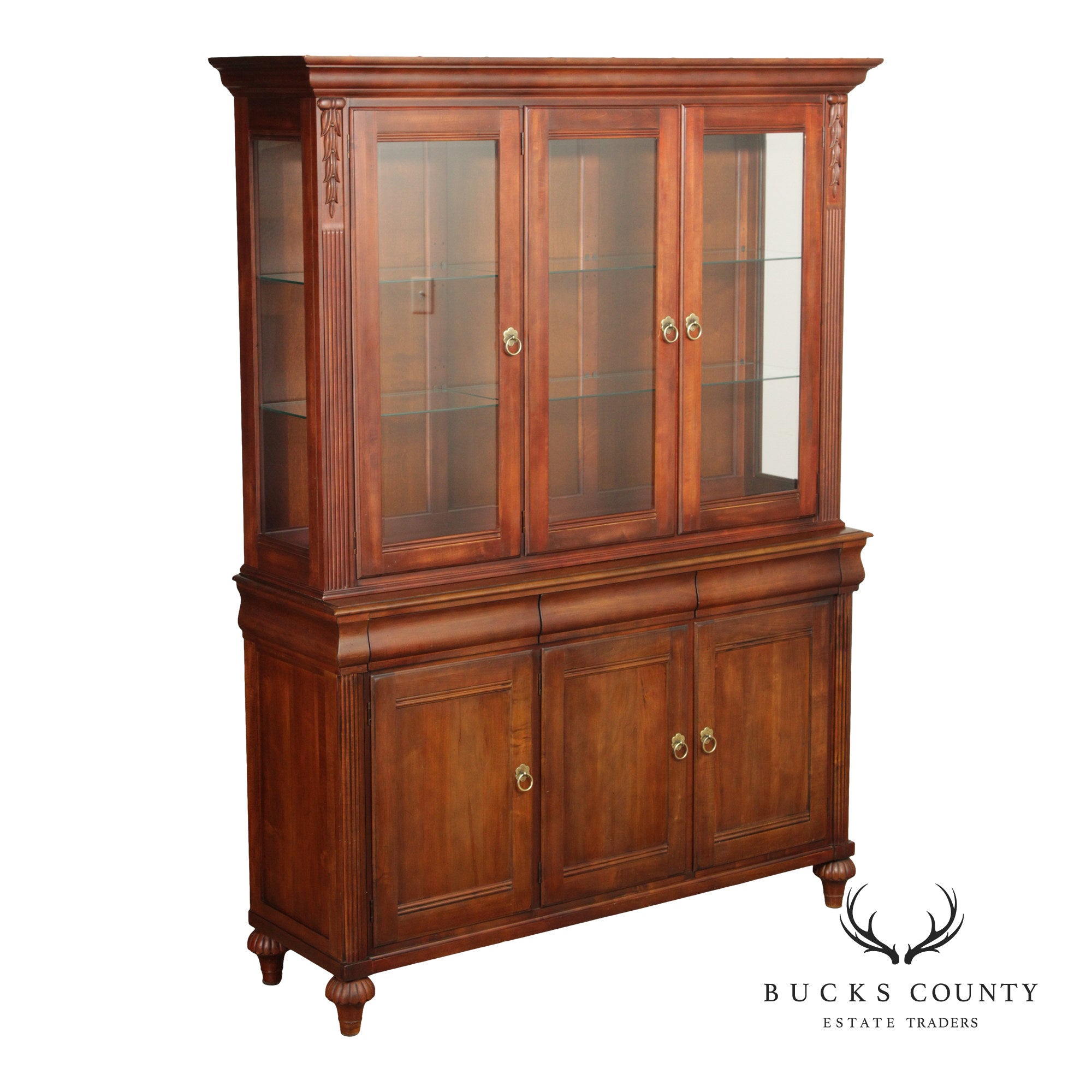 Ethan Allen British Classics Collection China Cabinet