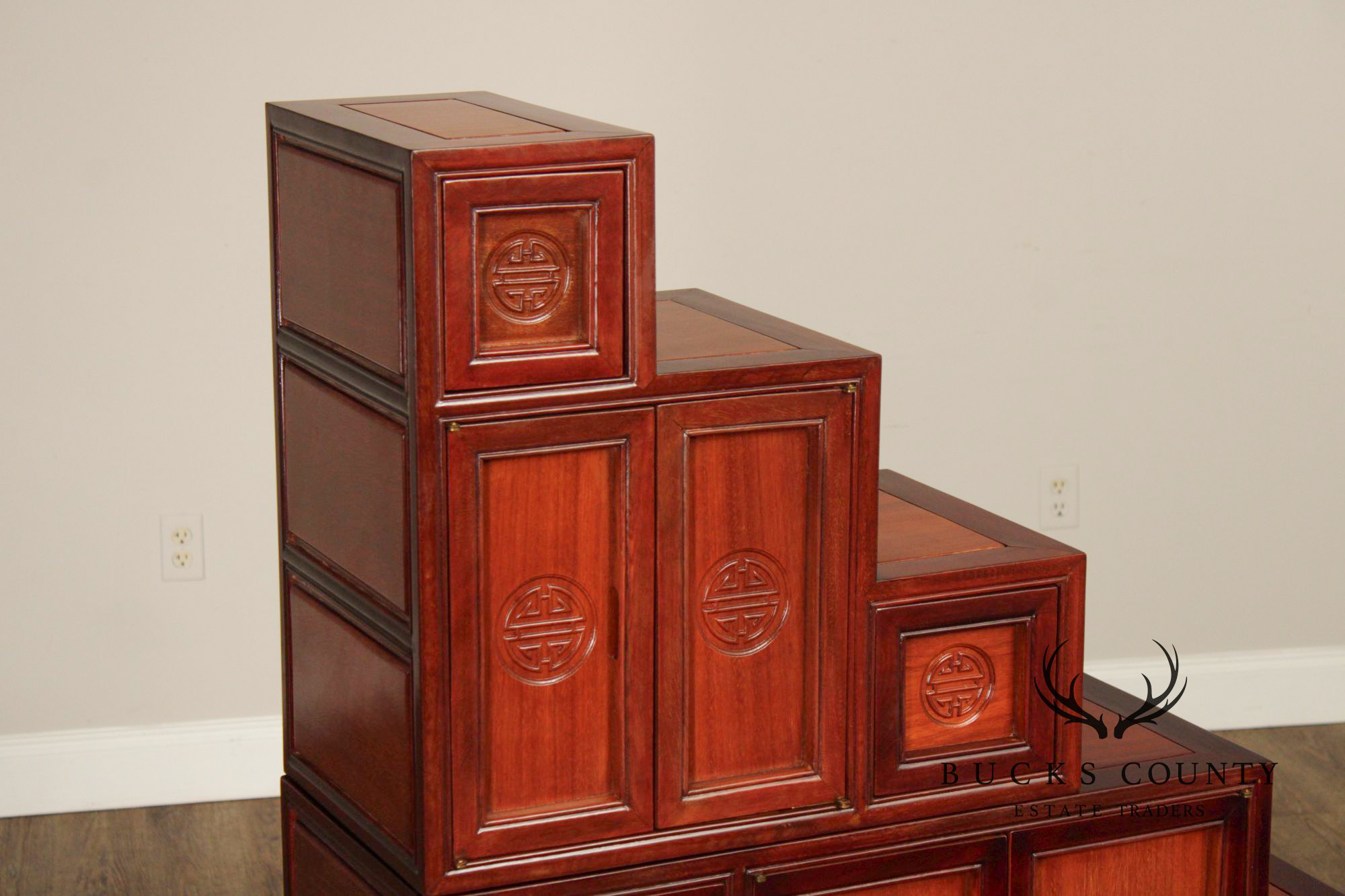 Vintage Japanese Step Tansu