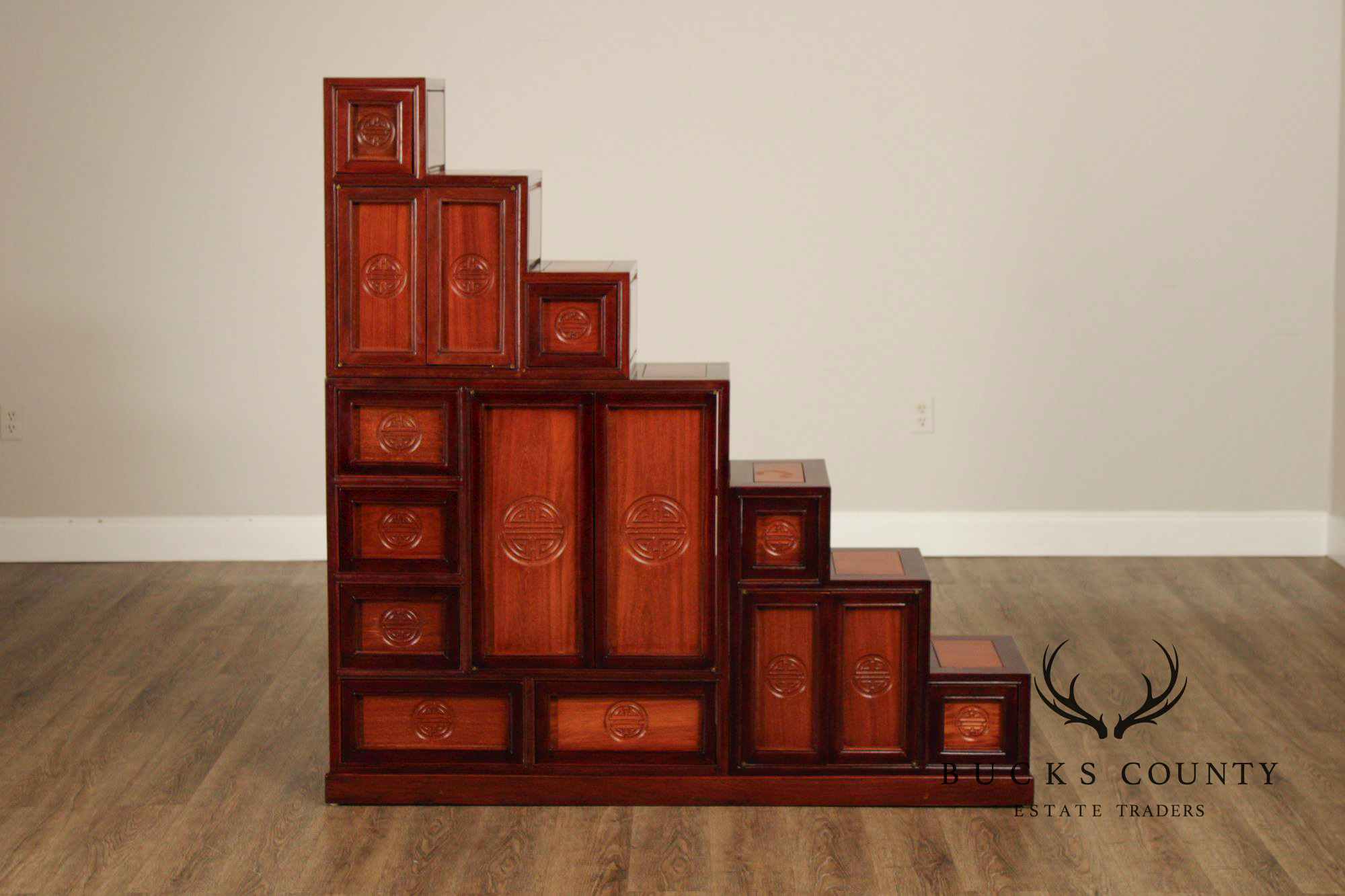 Vintage Japanese Step Tansu