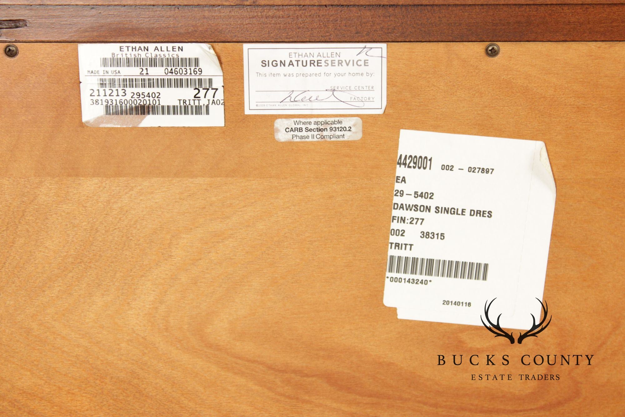 Ethan Allen British Classics Dawson Tall Dresser