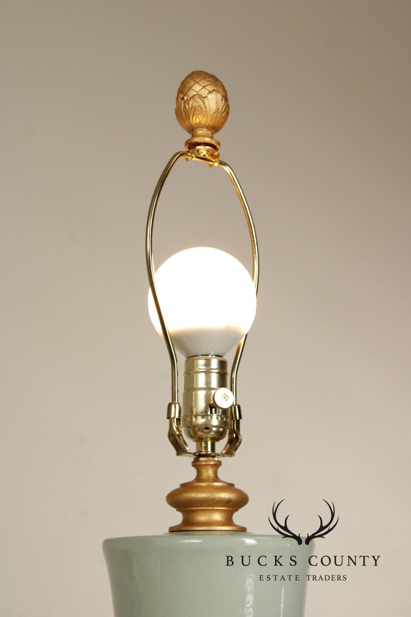 Bradburn Home 'Wyndham Blue' Porcelain Table Lamp