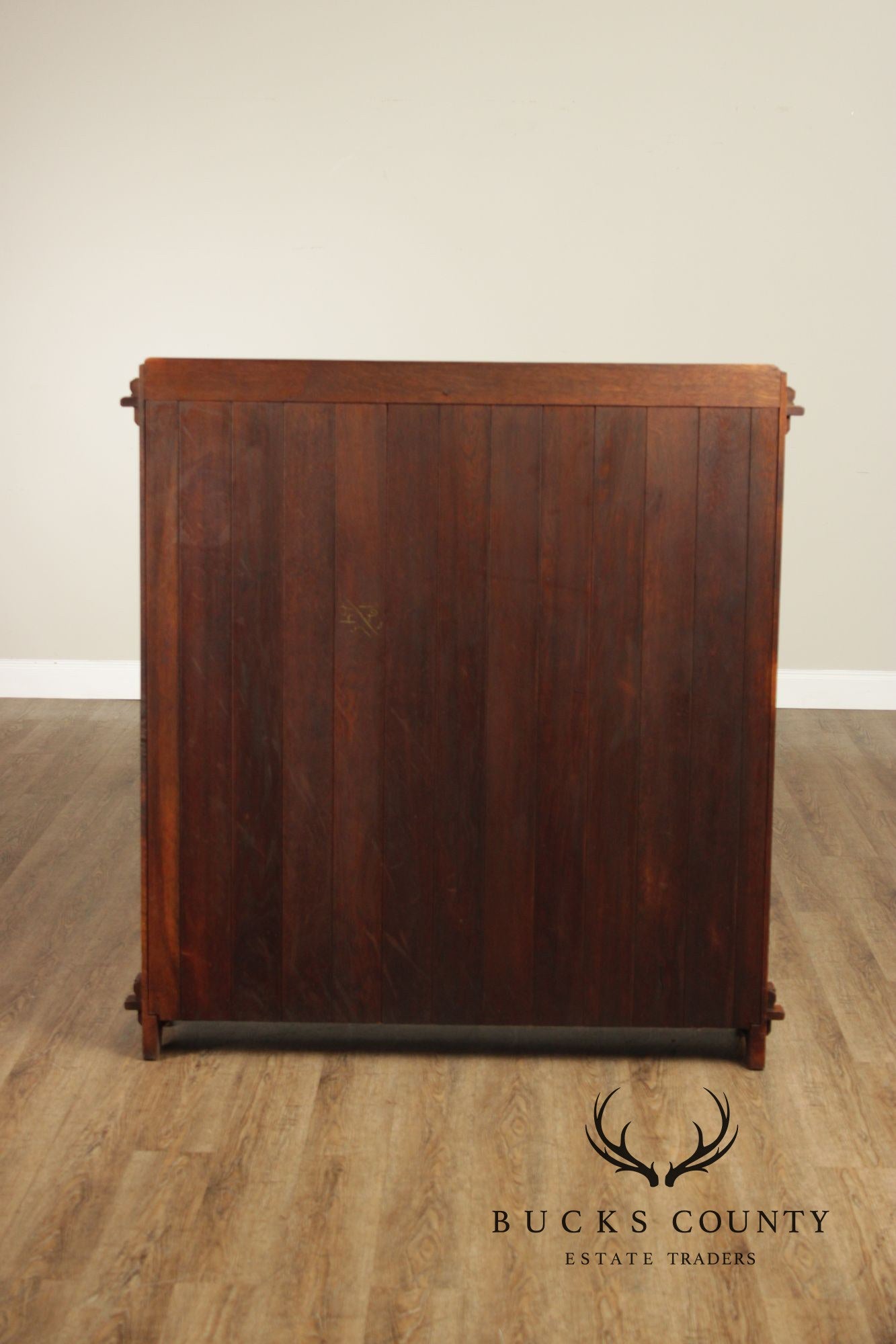 L. & J.G. Stickley Antique Mission Oak Two-Door Bookcase