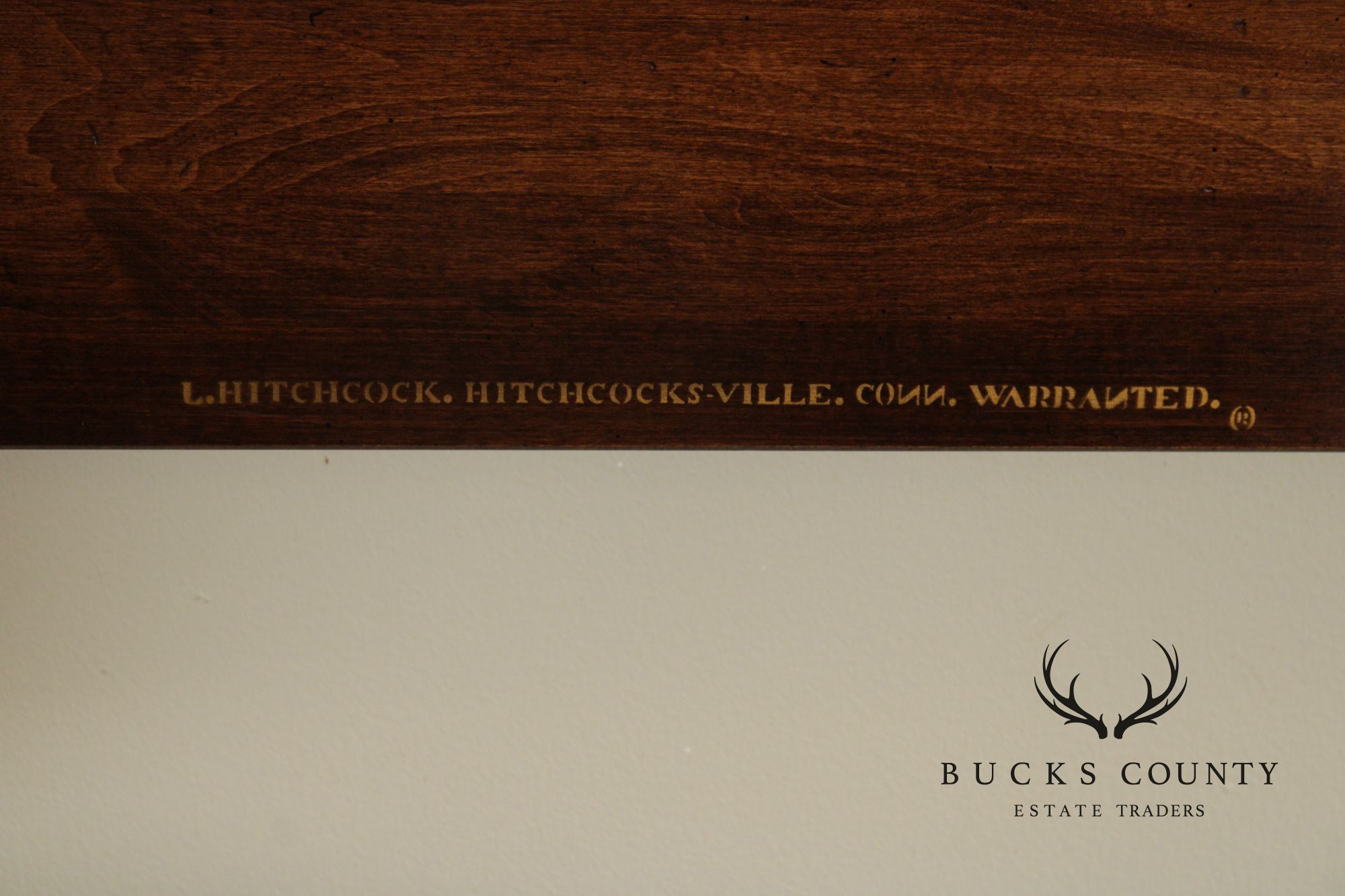 Hitchcock Early American Style Spindle Twin Headboard