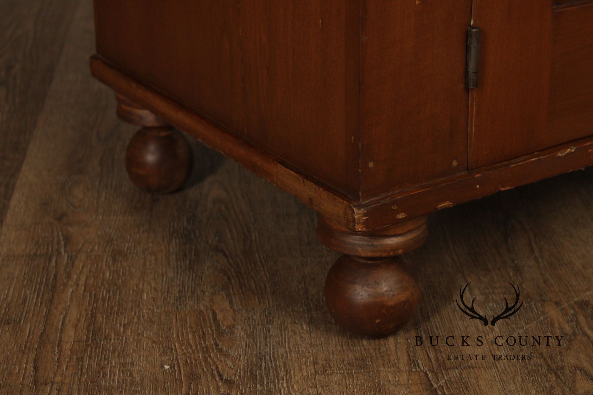 Antique Country Style Jelly Cupboard With Two Drawers
