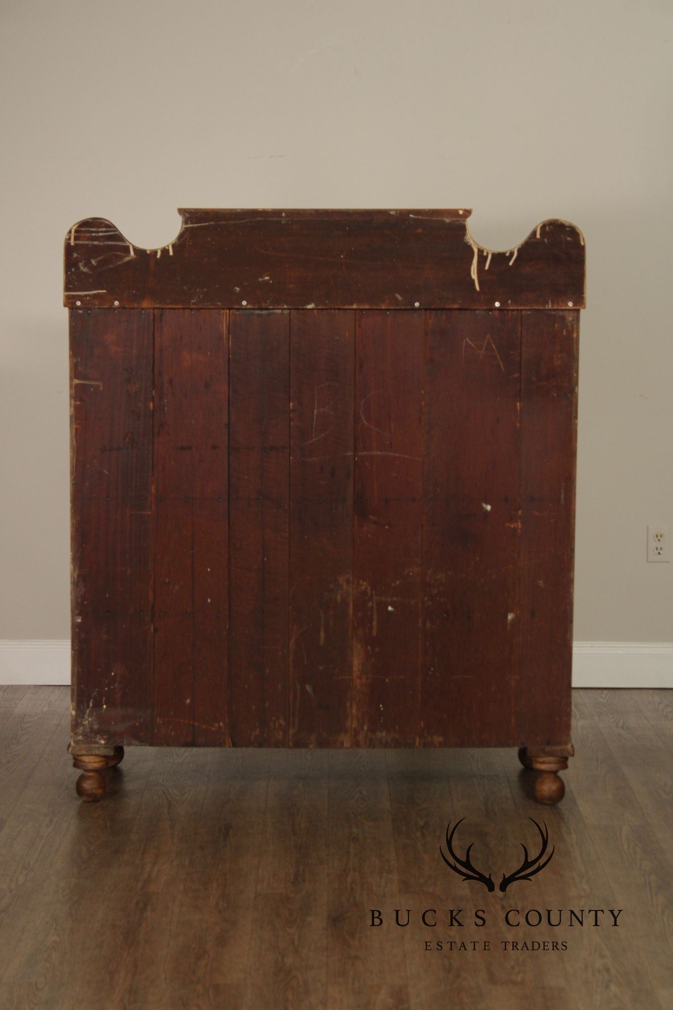 Antique Country Style Jelly Cupboard With Two Drawers