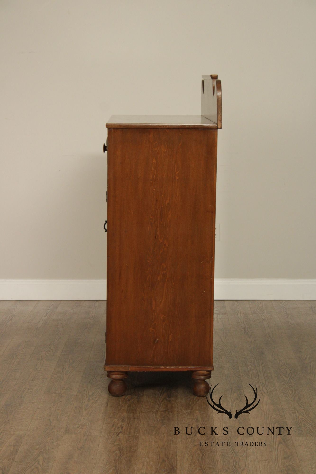 Antique Country Style Jelly Cupboard With Two Drawers