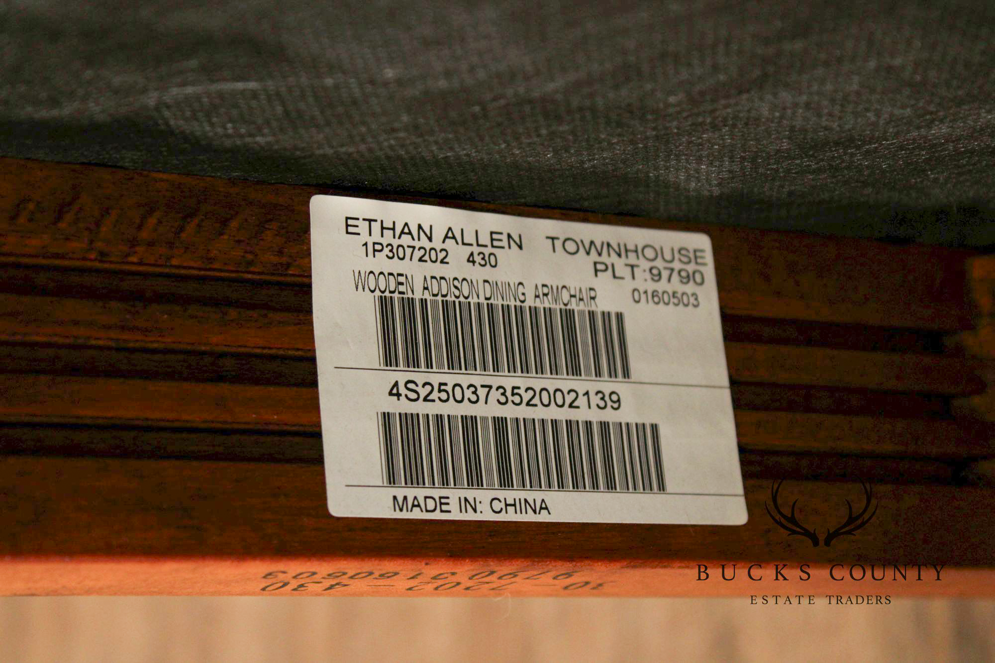 Ethan Allen 'Townhouse' Set of Eight Dining Chairs