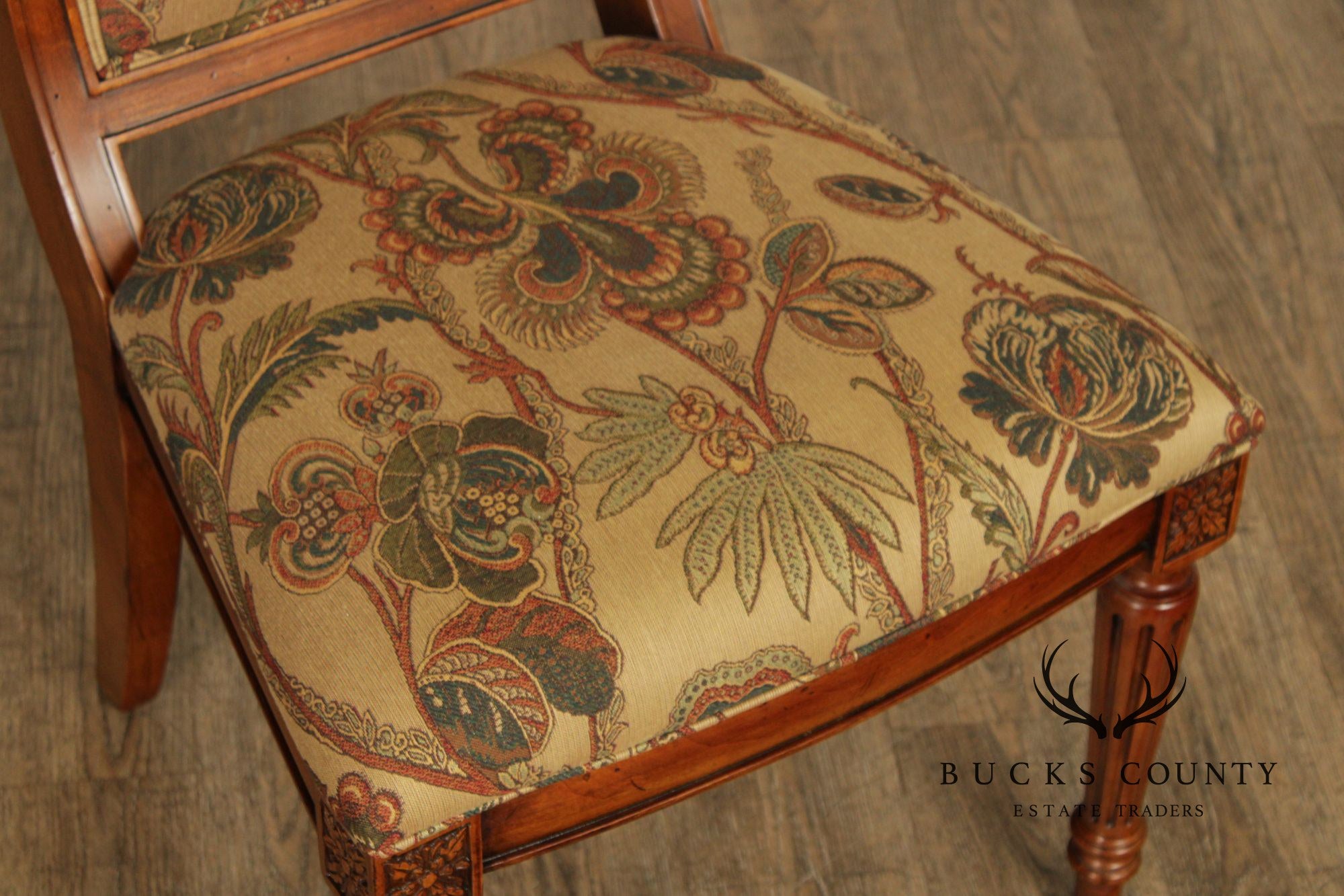 Ethan Allen 'Townhouse' Set of Eight Dining Chairs