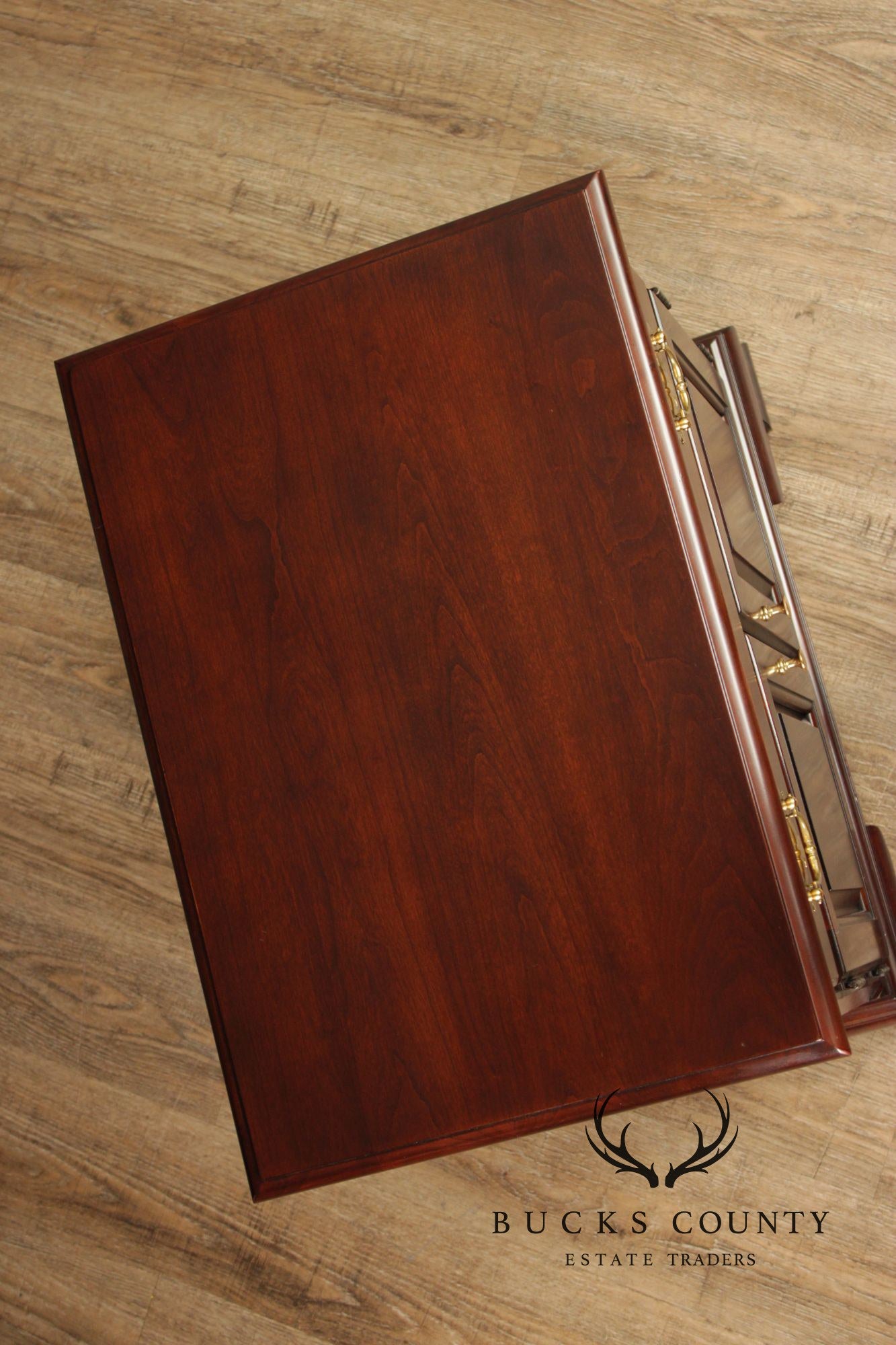 Statton Pair Of Old Towne Cherry Nightstands