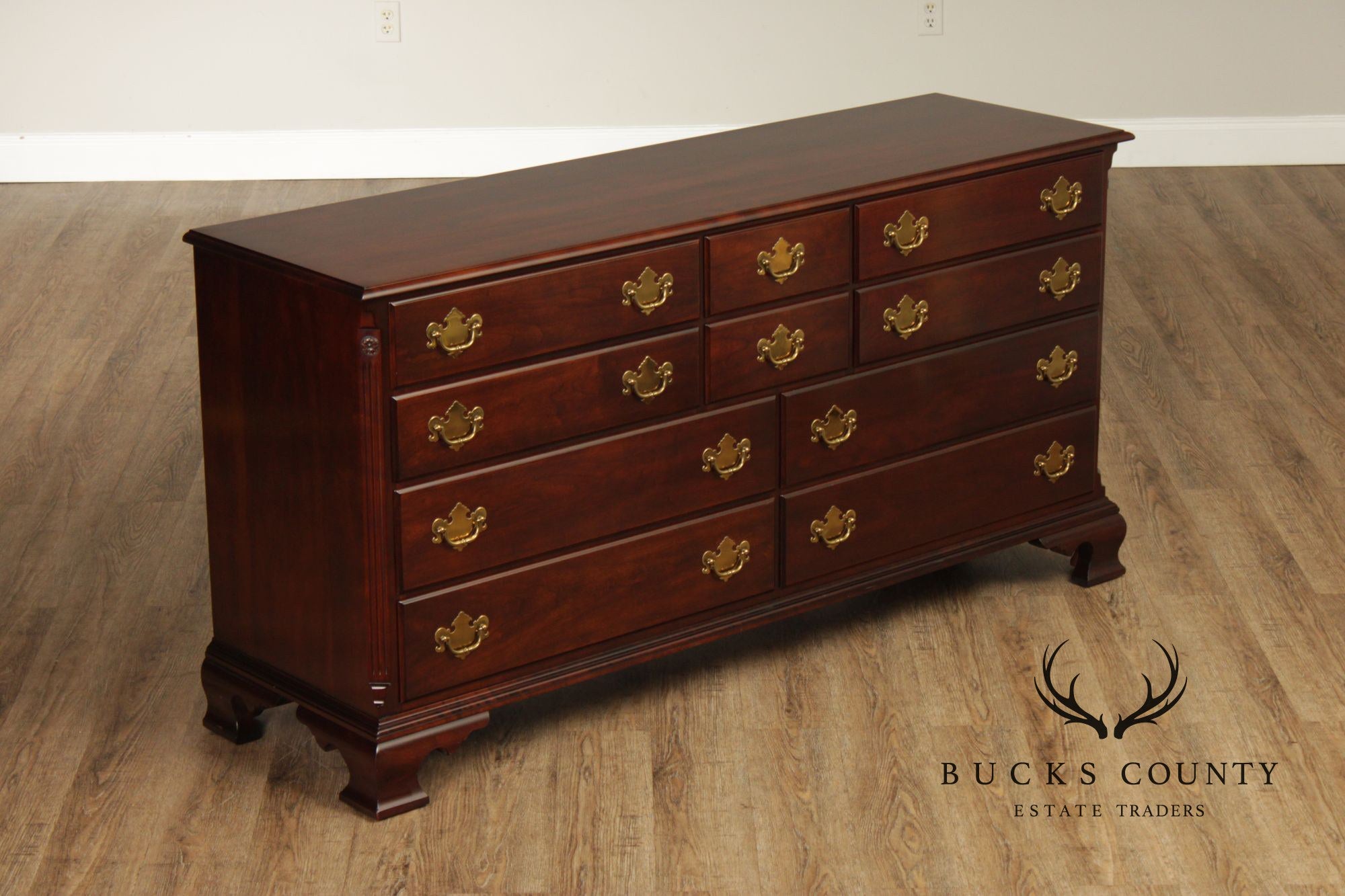 Statton Old Towne Cherry Chippendale Style Dresser