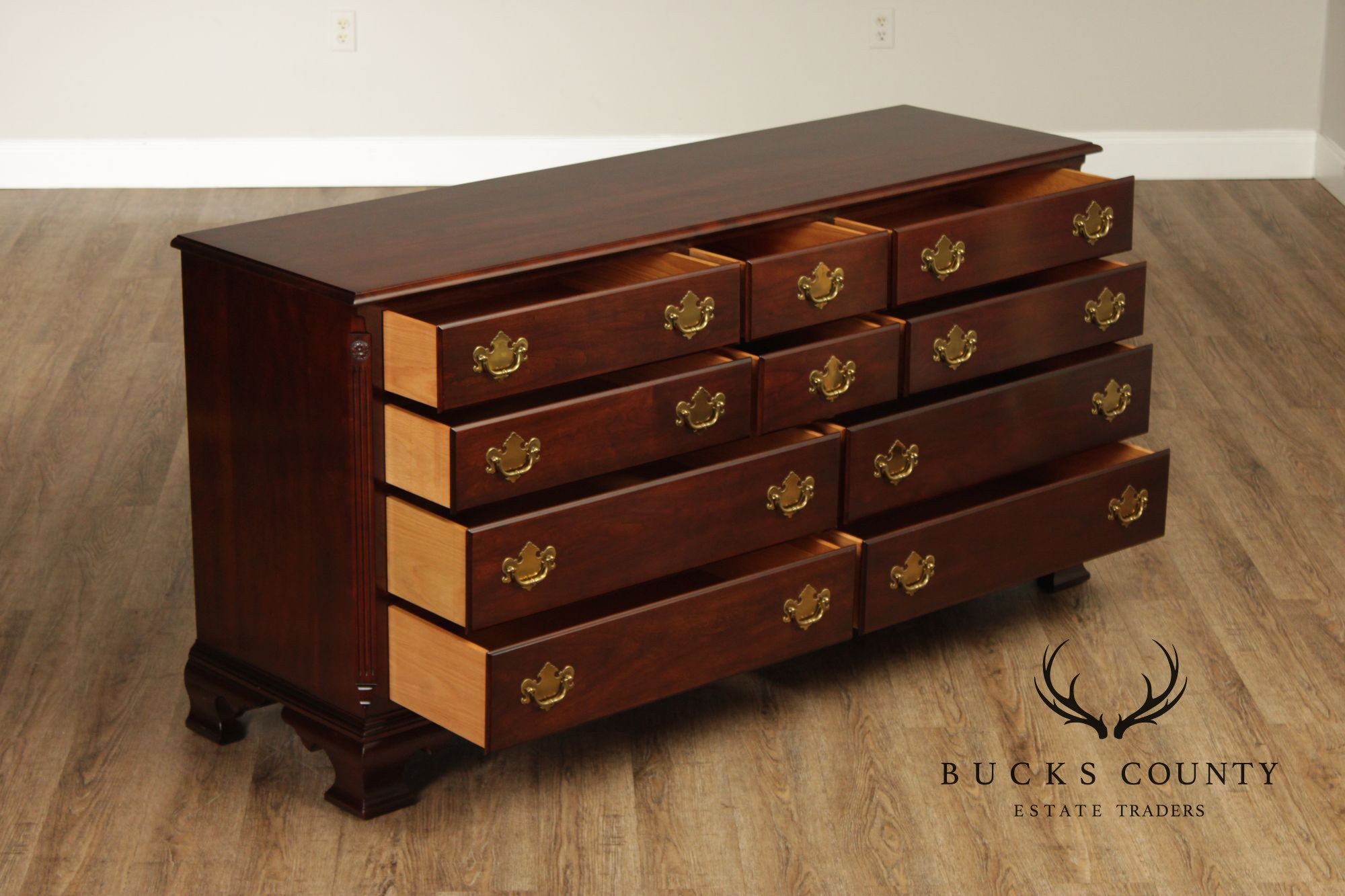 Statton Old Towne Cherry Chippendale Style Dresser