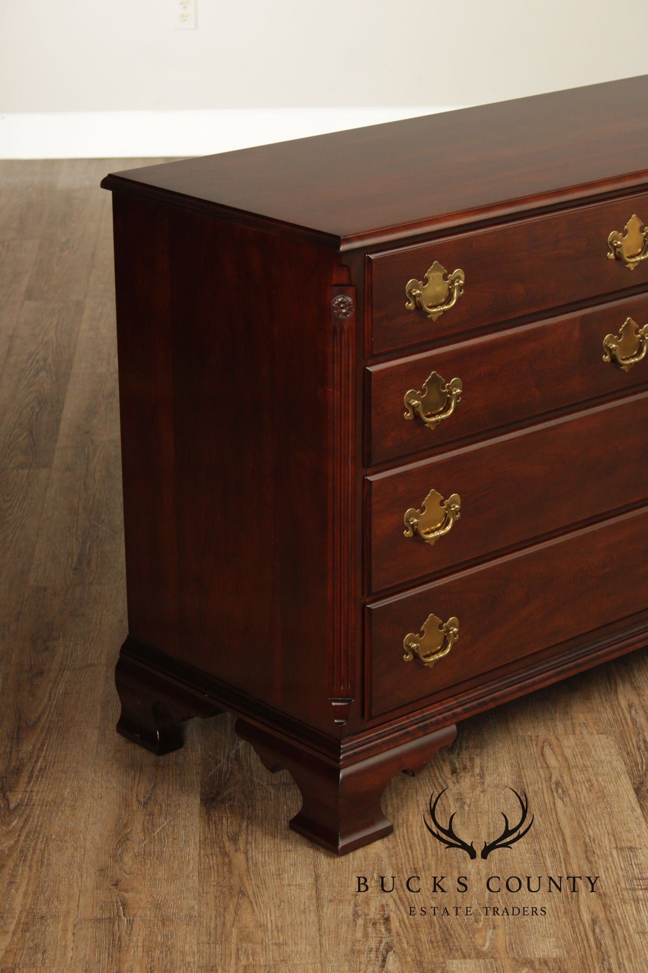 Statton Old Towne Cherry Chippendale Style Dresser