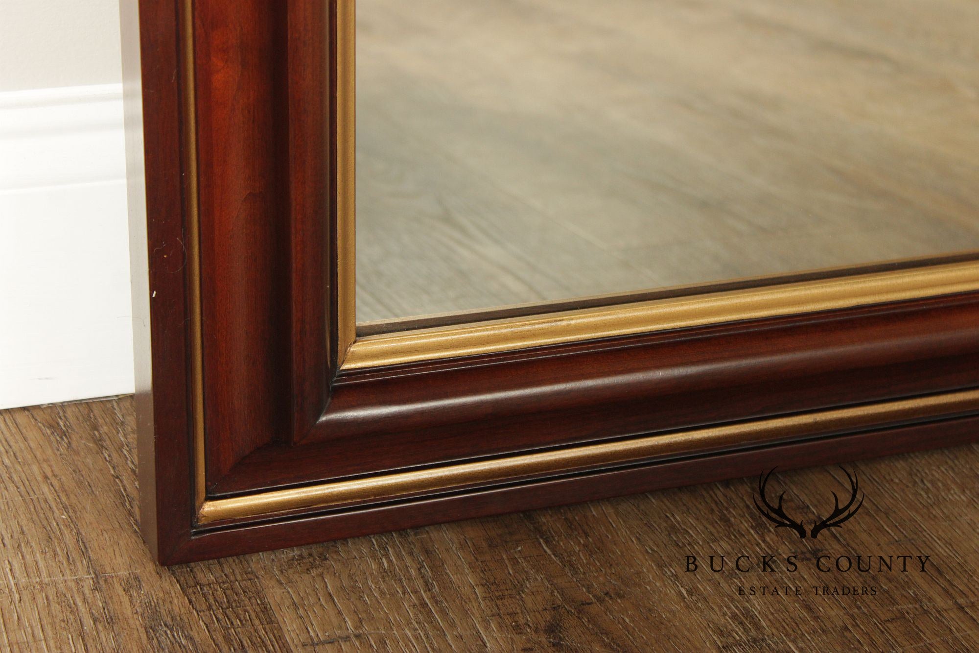 Statton Old Towne Cherry Rectangular Wall Mirror