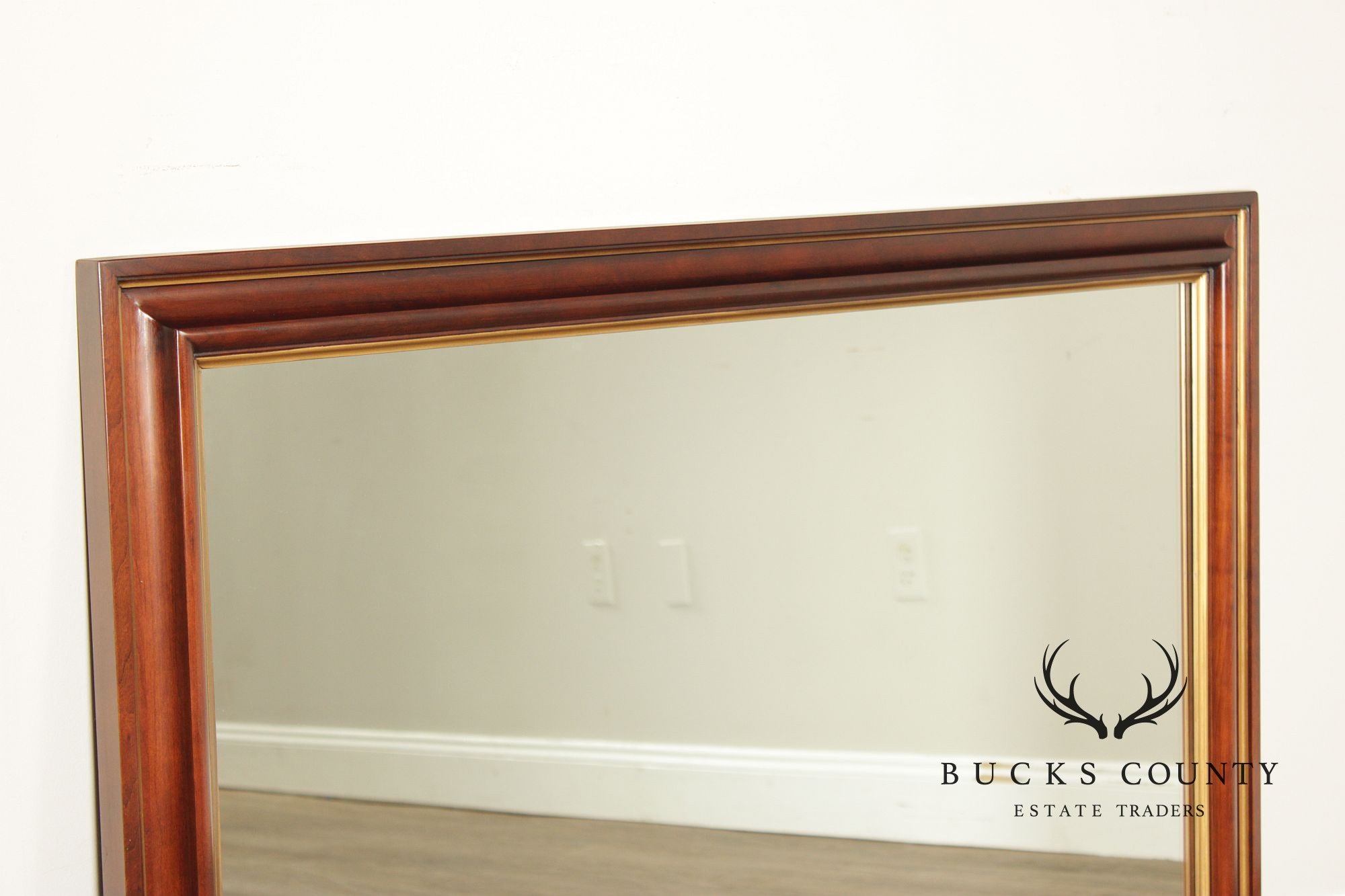 Statton Old Towne Cherry Rectangular Wall Mirror